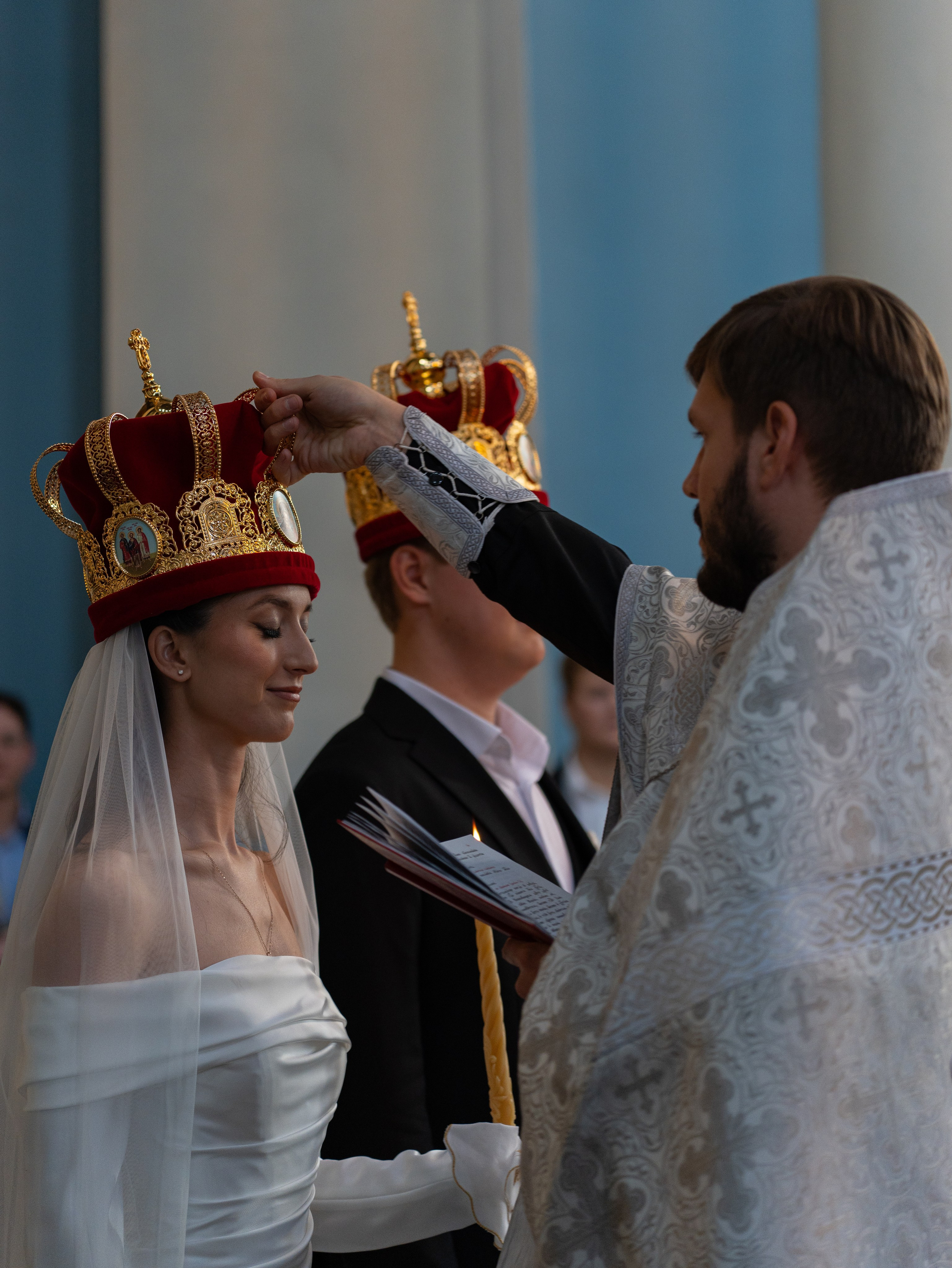 Карина и Глеб. Венчание. ФОТОГРАФ Любовь Скок. Москва