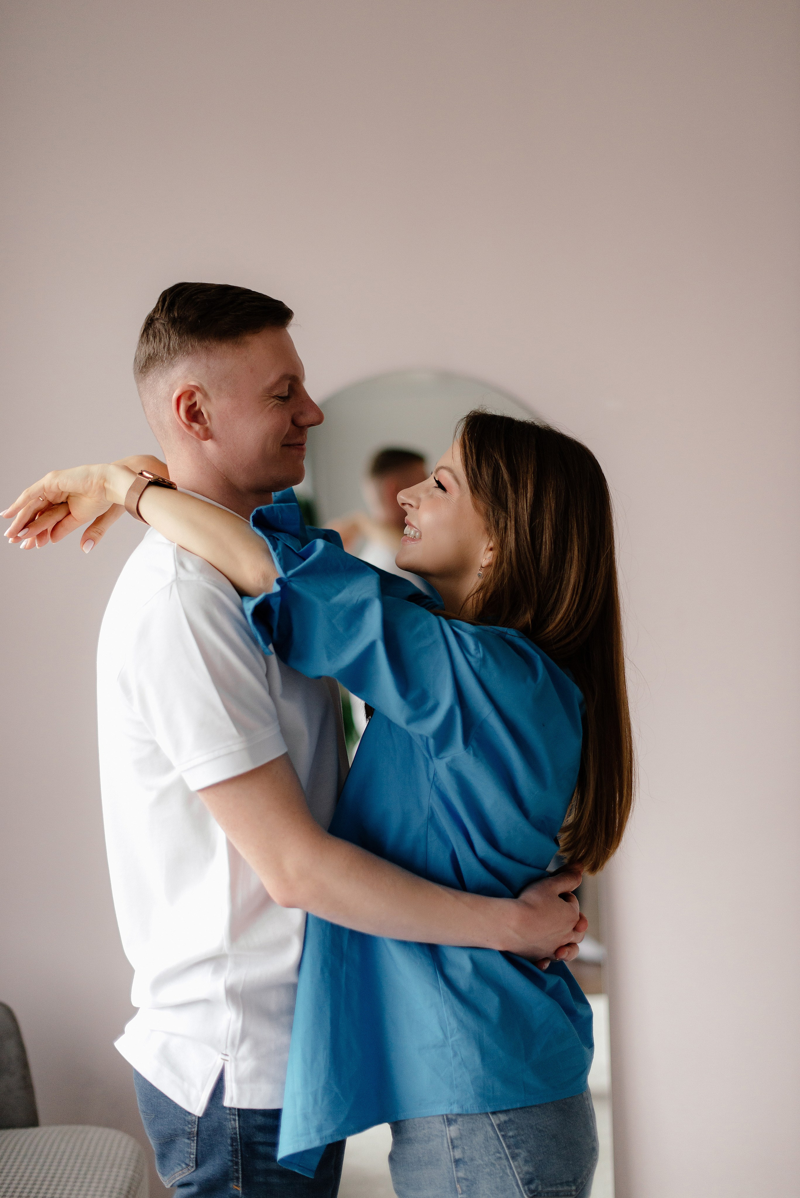 Юля&Кирилл. Годовасие. Студия. Фотограф в Минске Наталия Запорощенко