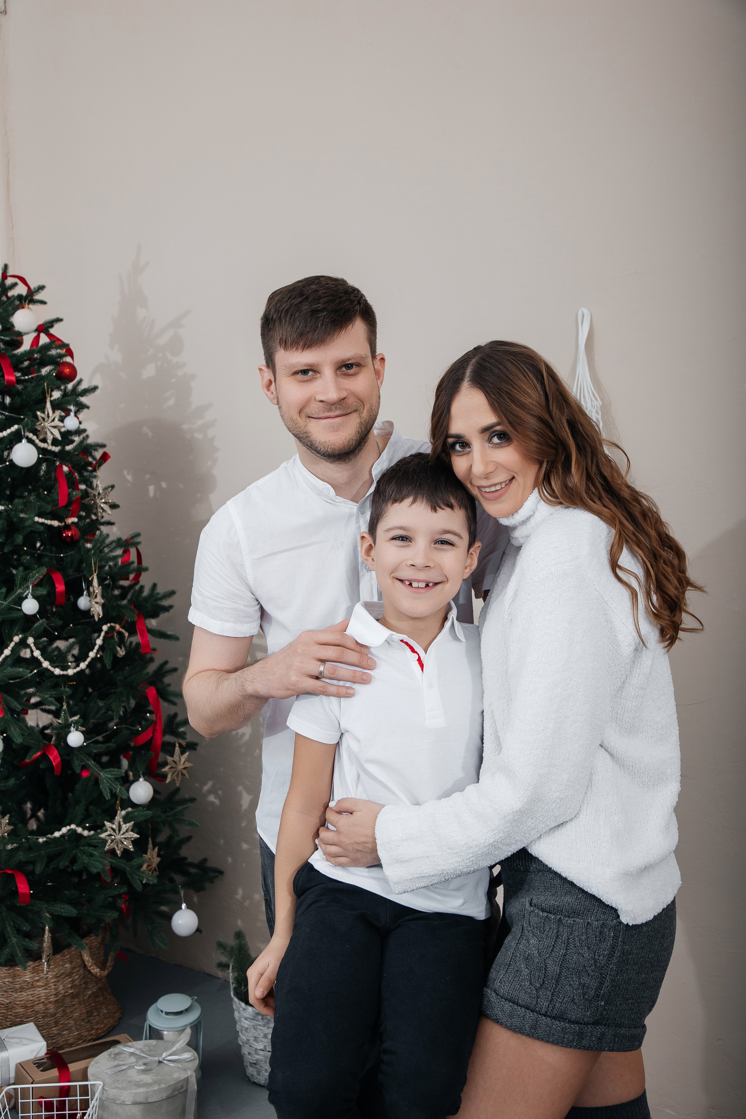 Юля Вергун и семья. Фотограф Денис Лесковский (Тюмень)