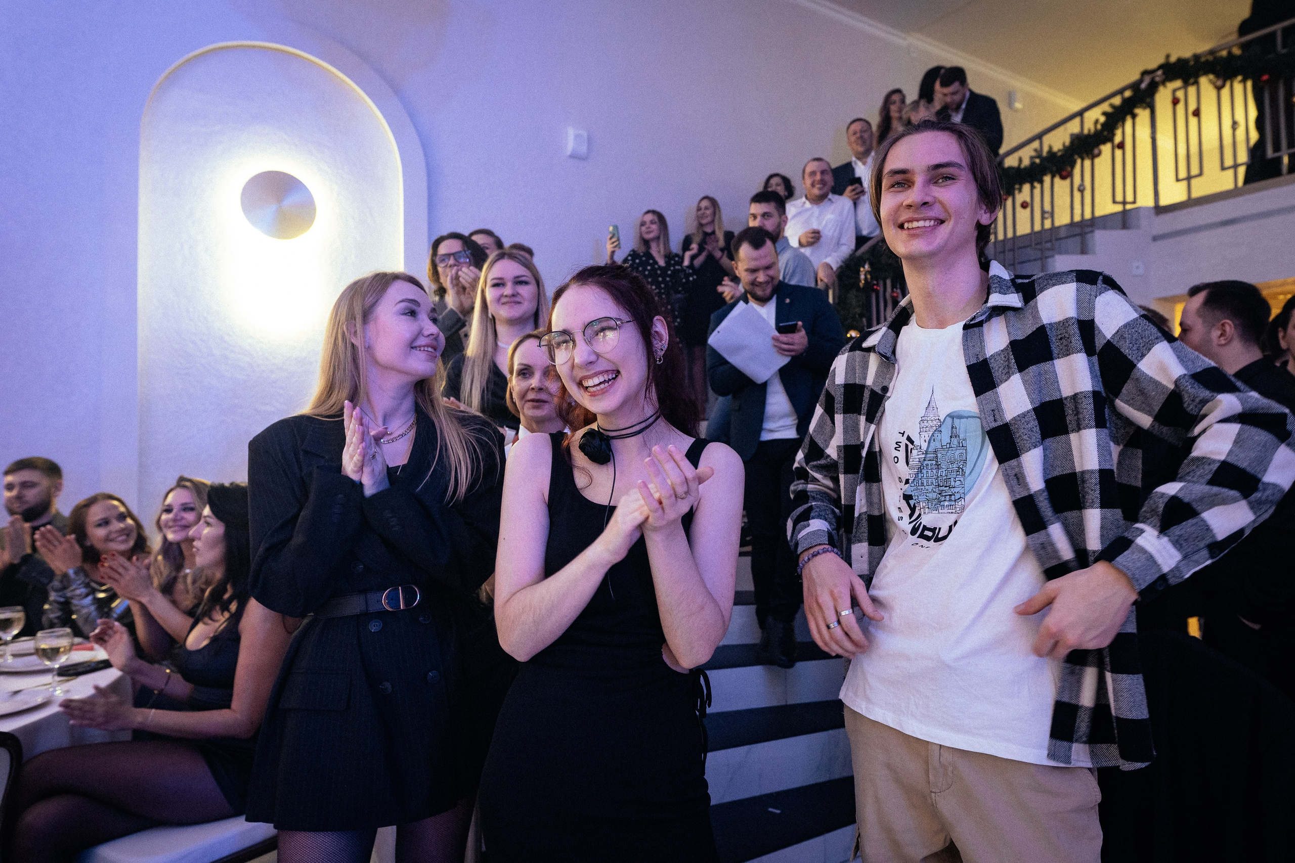 Новогодний корпоратив. Репортажный фотограф в Новосибирске. Алексей Гриценко