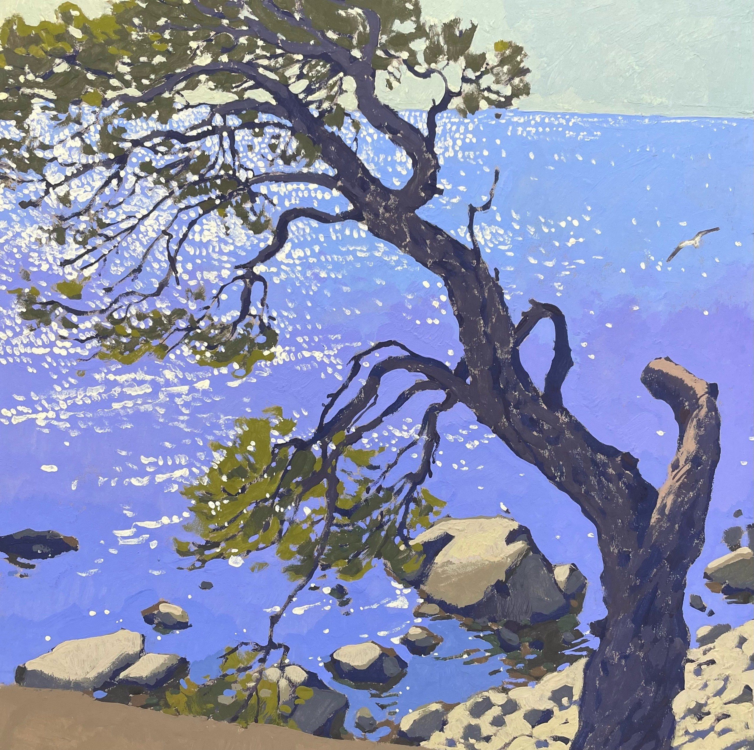 Крым. Художница Лиза Владимирова