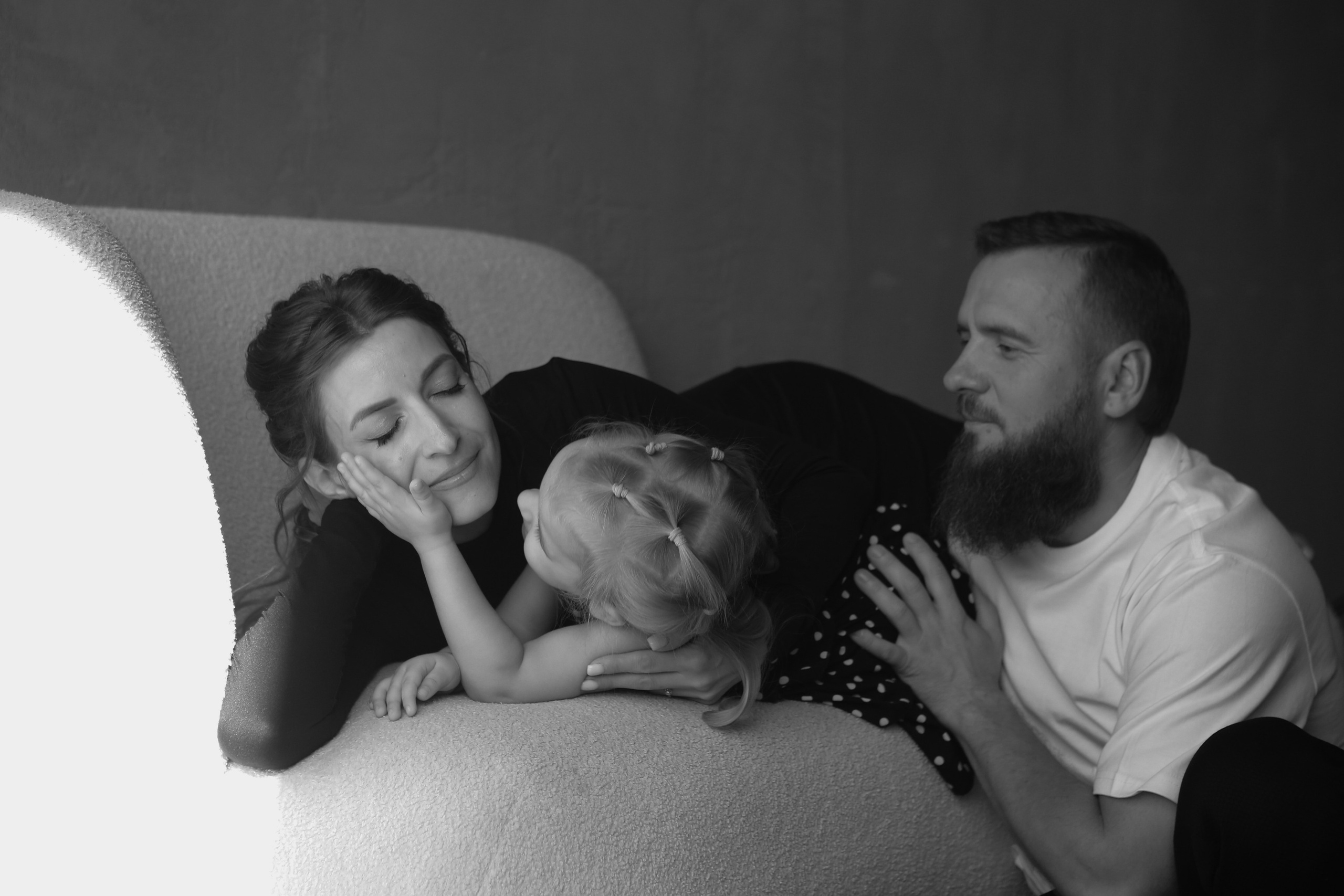 Марина, Дима и Ева. В ожидании Агаты. Фотограф Александра Рышкова