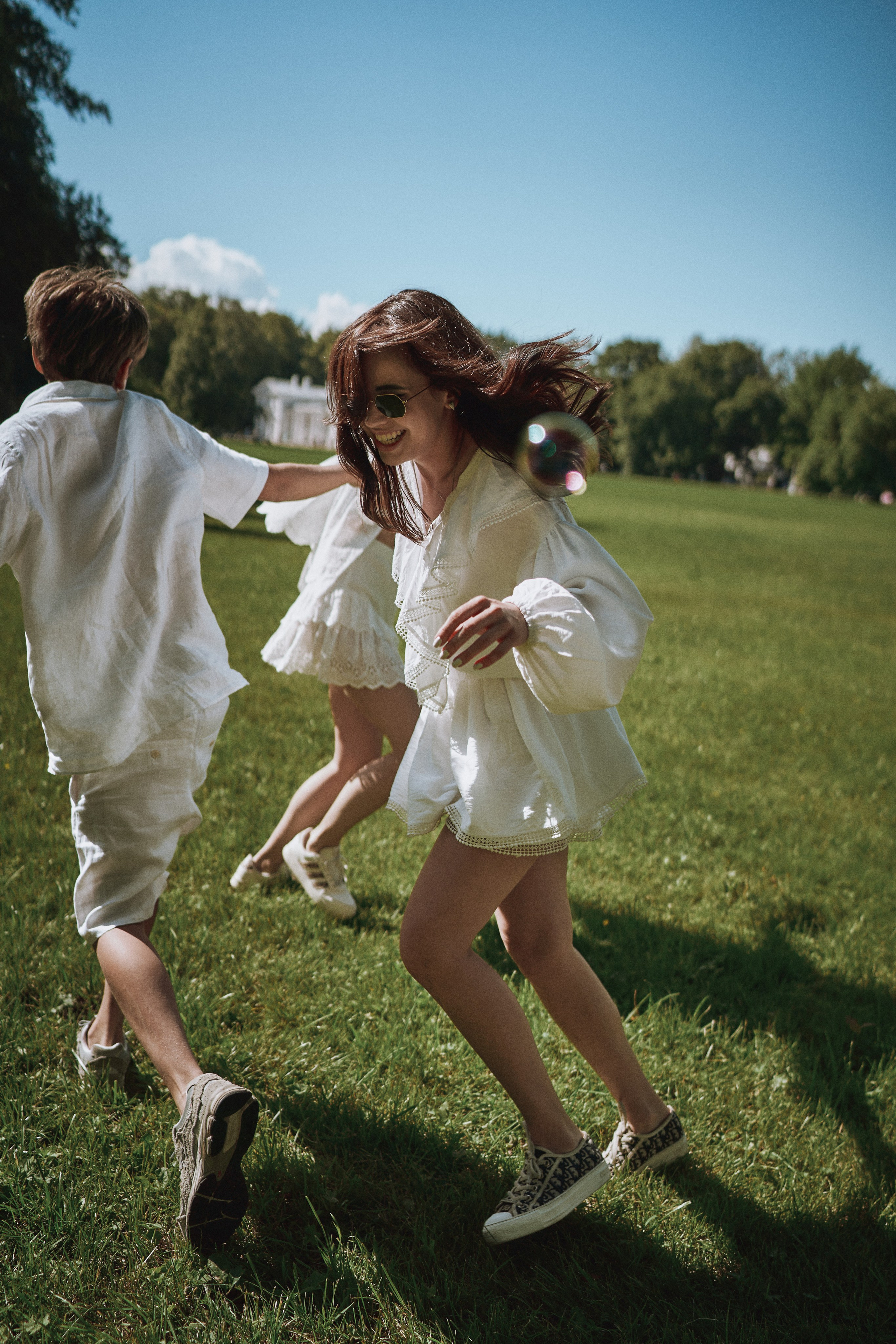 Сестры с братом 🤍. Фотограф в Санкт-Петербурге | Аня Маленчук