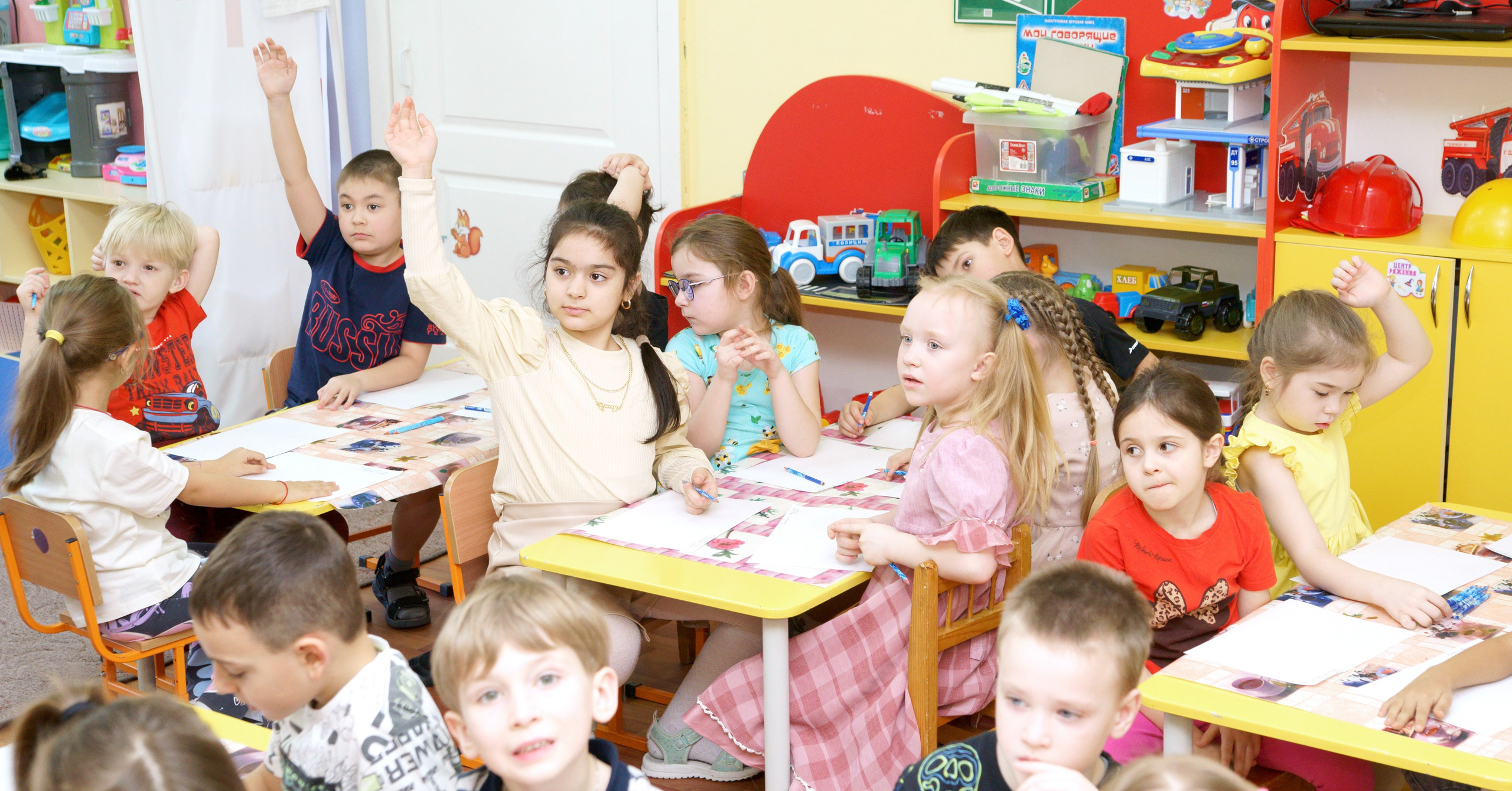 Фотосессия выпускников детского сада в Иркутске