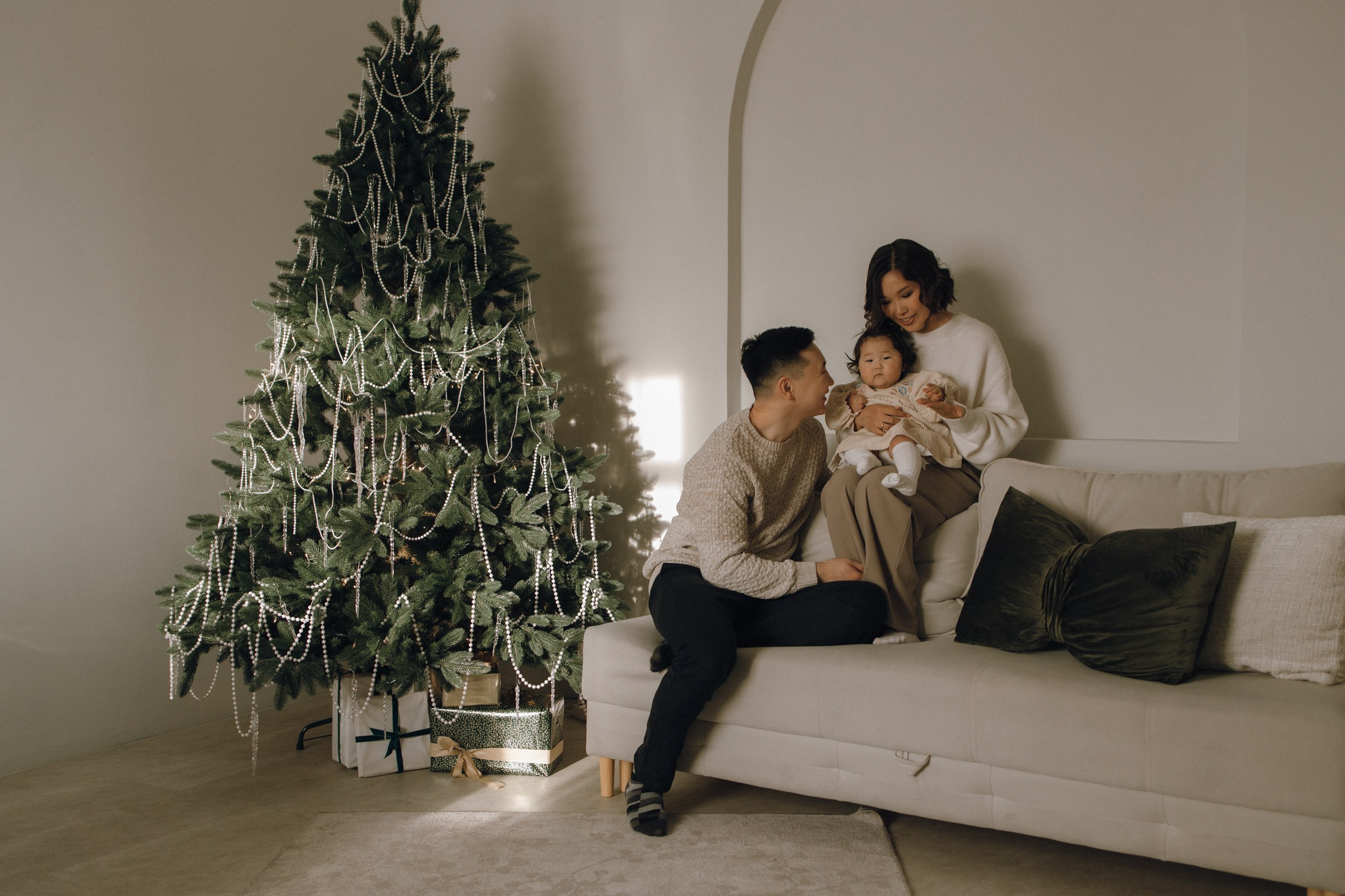 Семья Сарюны и Арьи. Фотограф Улан-Удэ