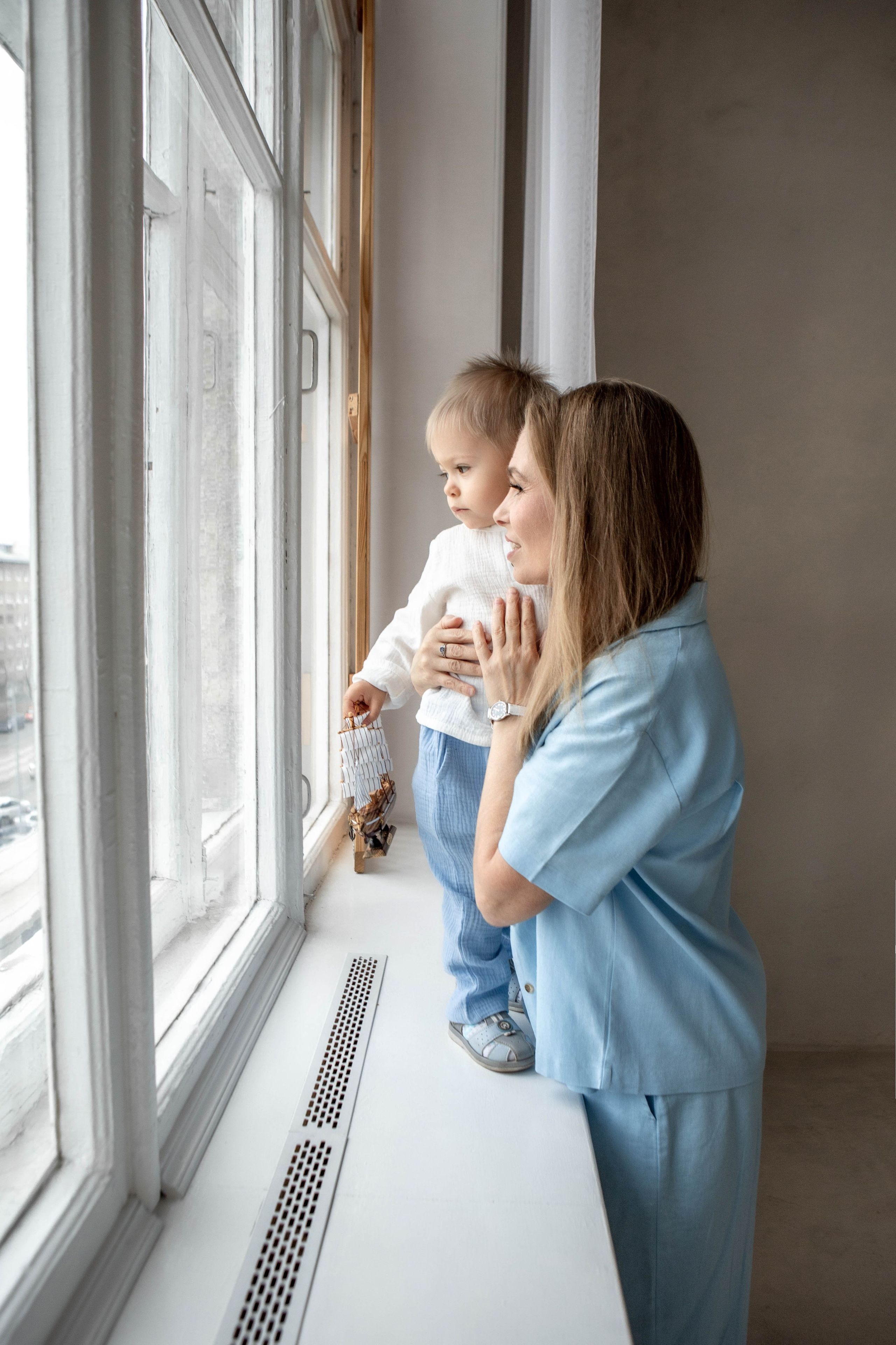 Мама и сын. Фотограф Екатерина Голицына