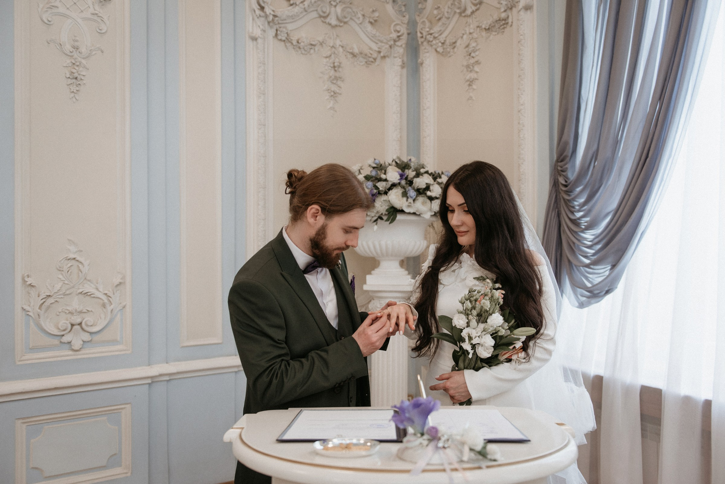 регистрация во Дворце Бракосочетания 2 на Фурштадской