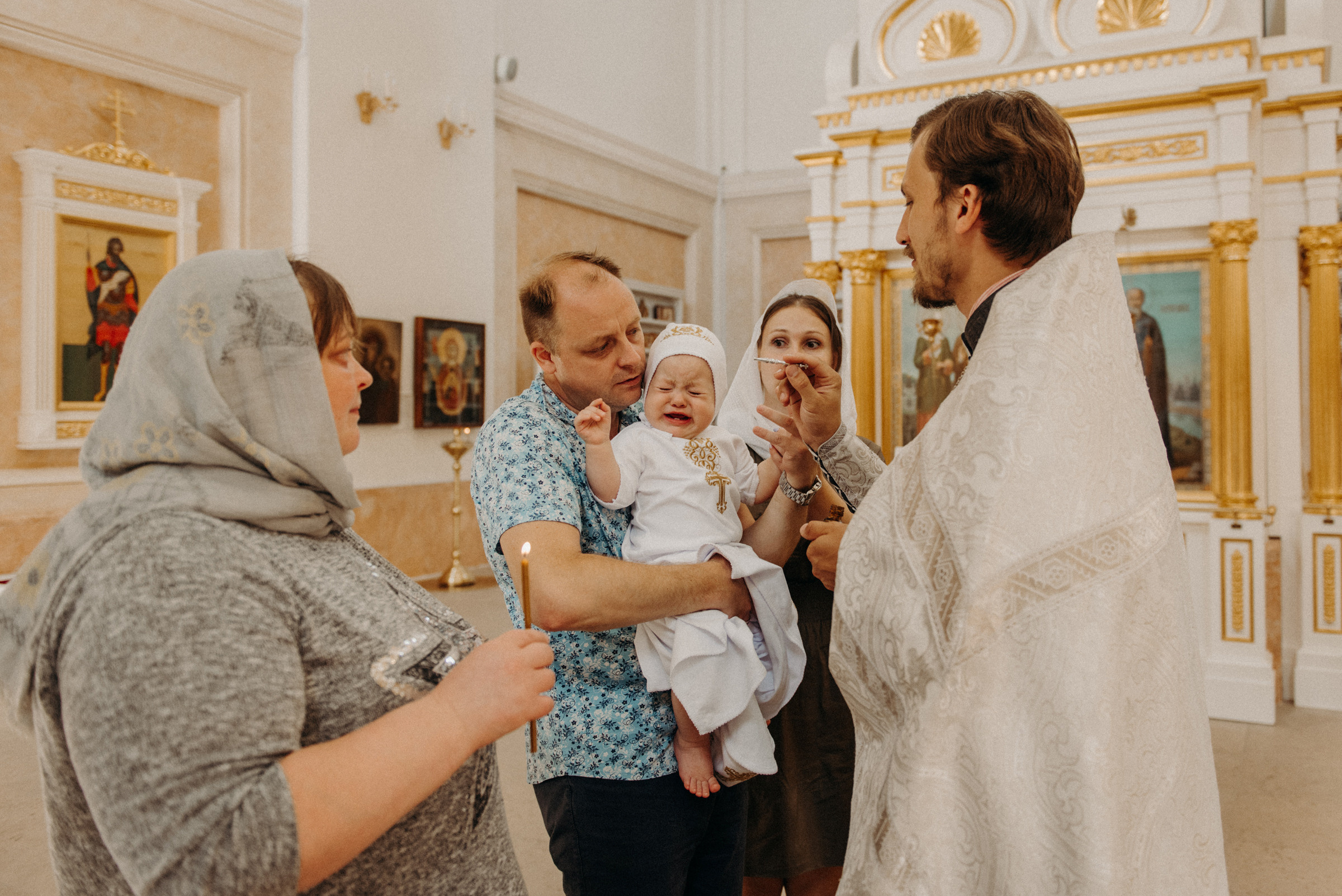 фотограф на крещение, крещение в Екатерининском соборе в городе Пушкин