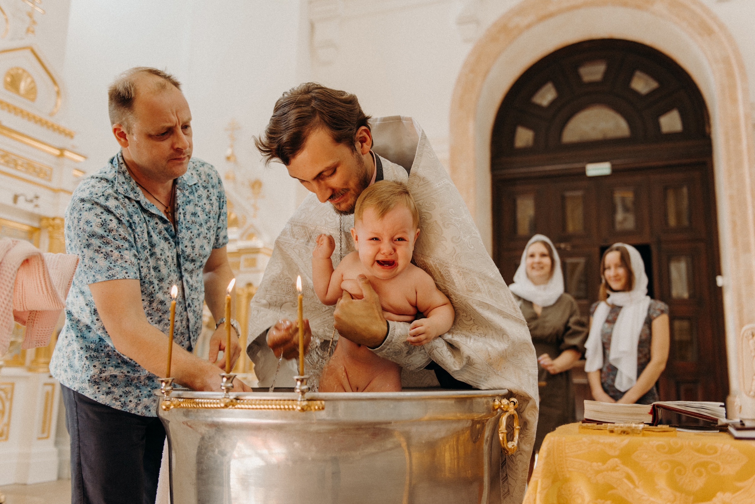 фотограф на крещение, крещение в Екатерининском соборе в городе Пушкин