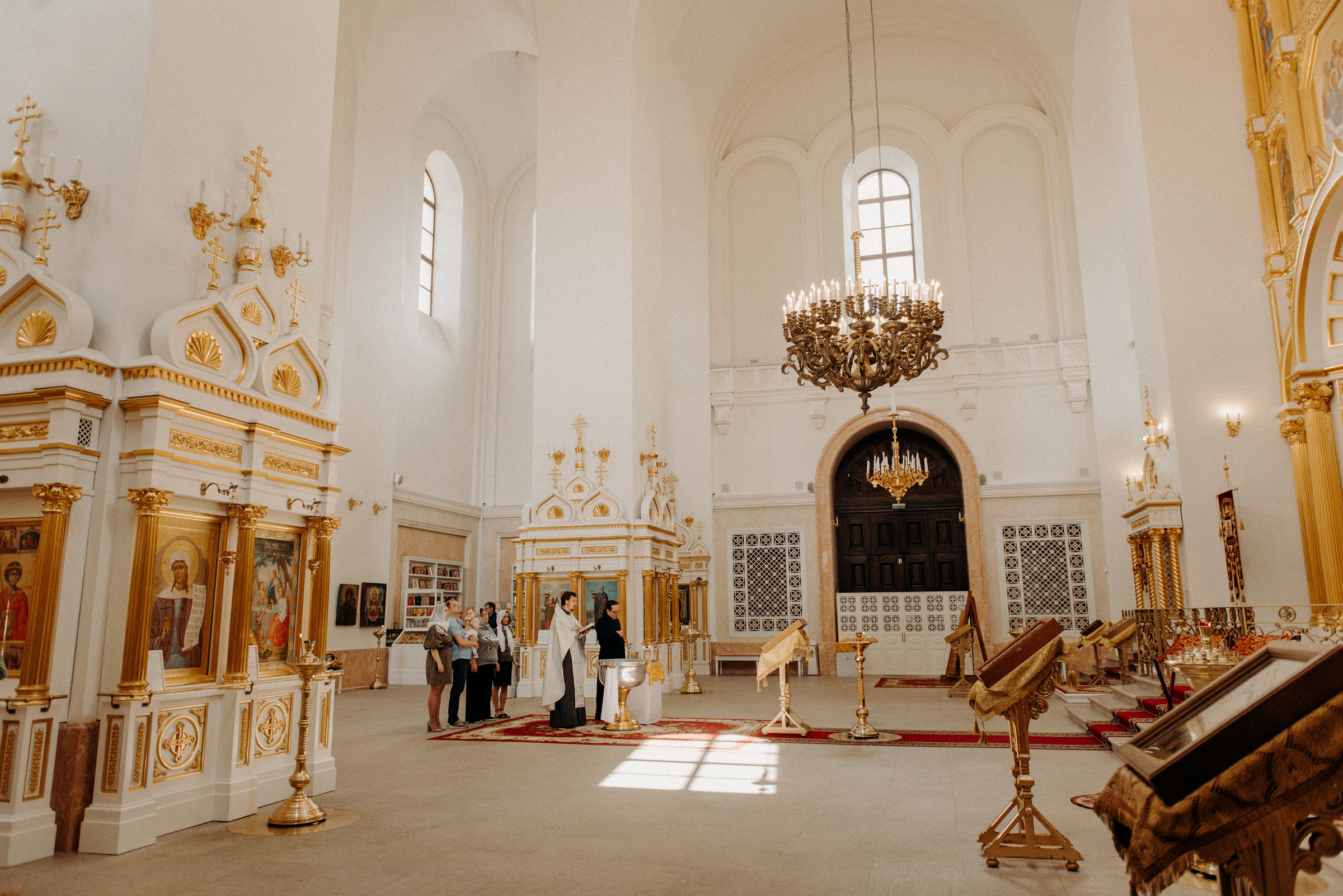 фотограф на крещение, крещение в Екатерининском соборе в городе Пушкин
