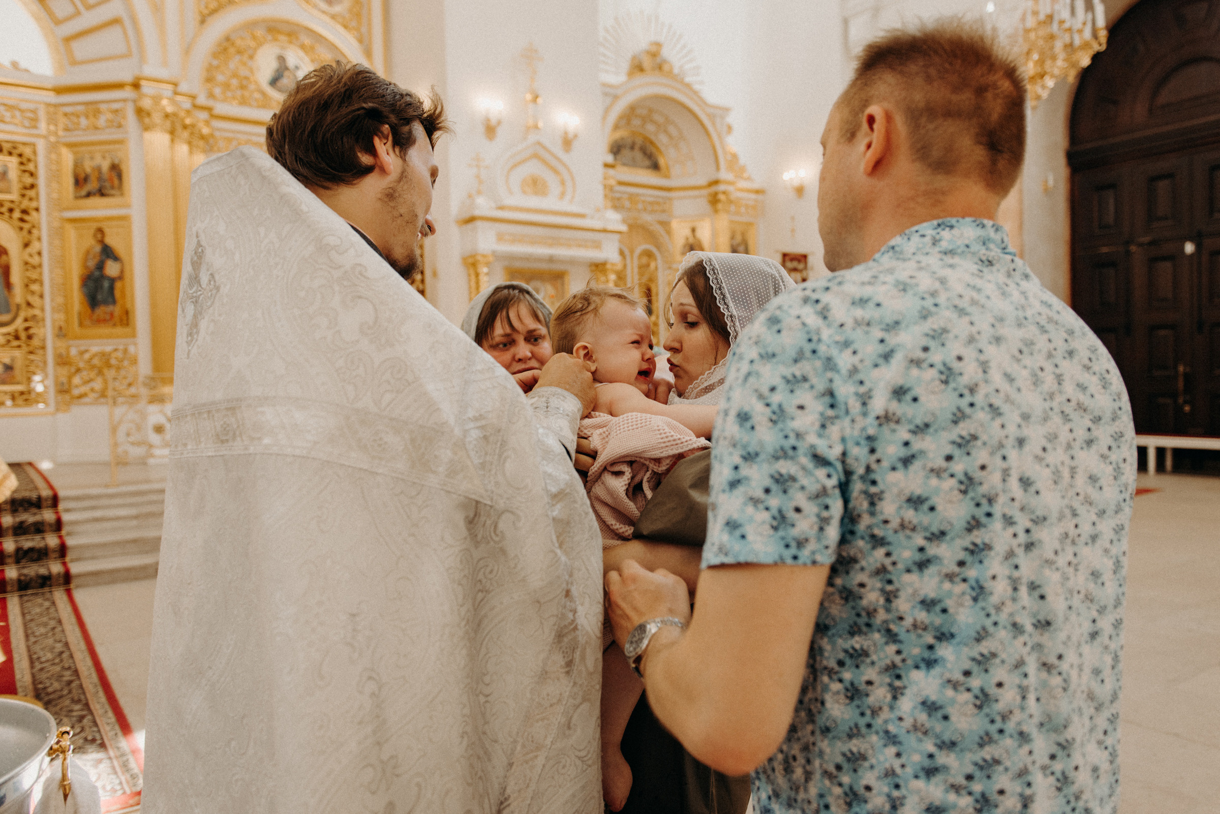 фотограф на крещение, крещение в Екатерининском соборе в городе Пушкин