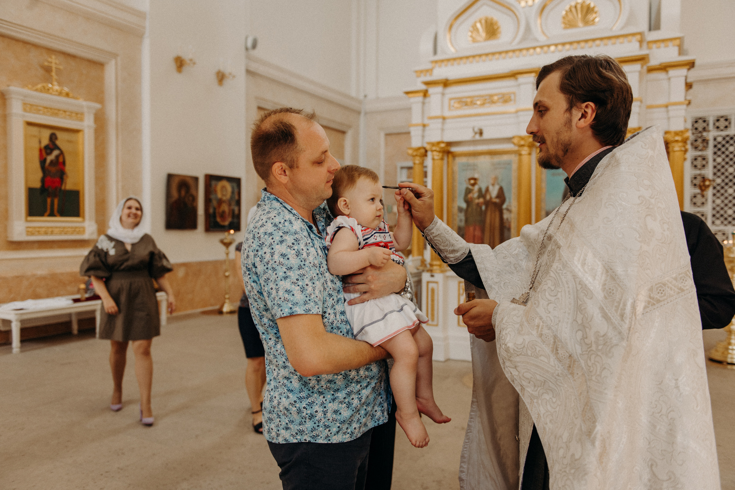 фотограф на крещение, крещение в Екатерининском соборе в городе Пушкин