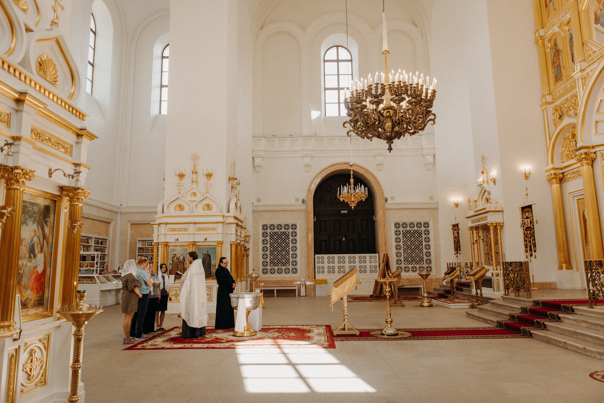 фотограф на крещение, крещение в Екатерининском соборе в городе Пушкин