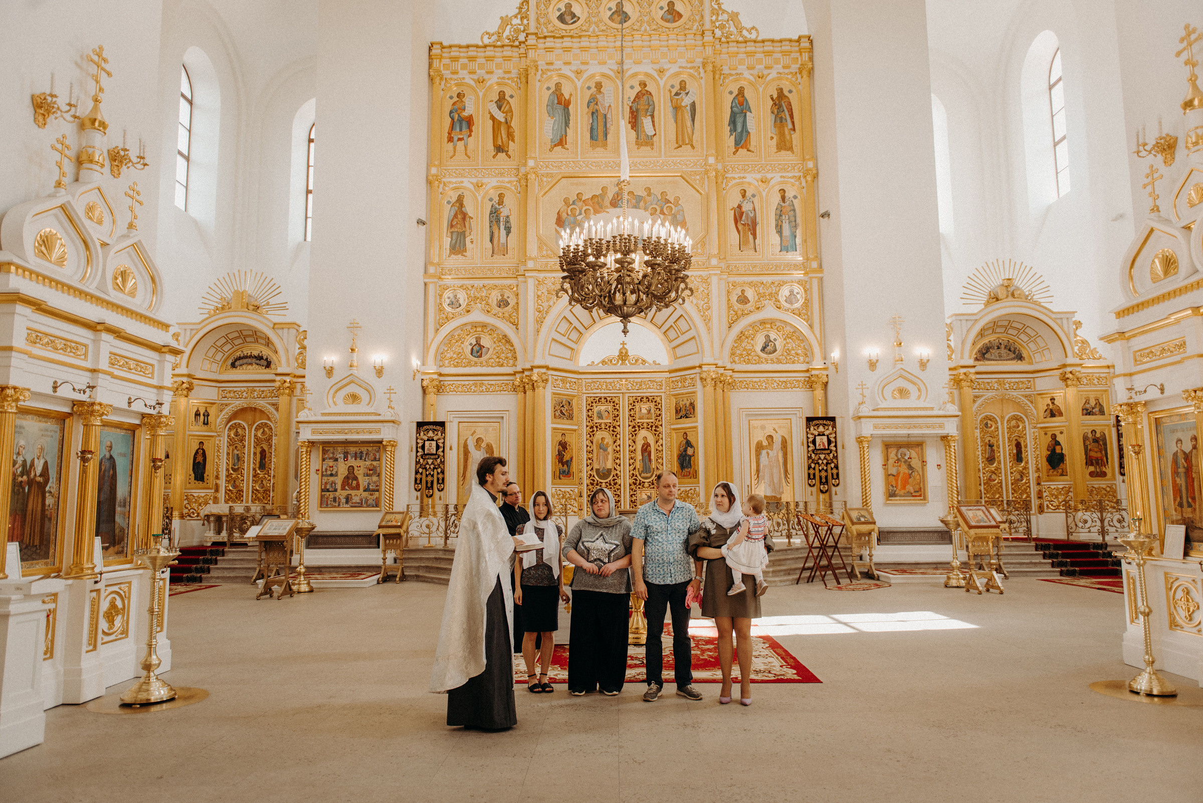 фотограф на крещение, крещение в Екатерининском соборе в городе Пушкин