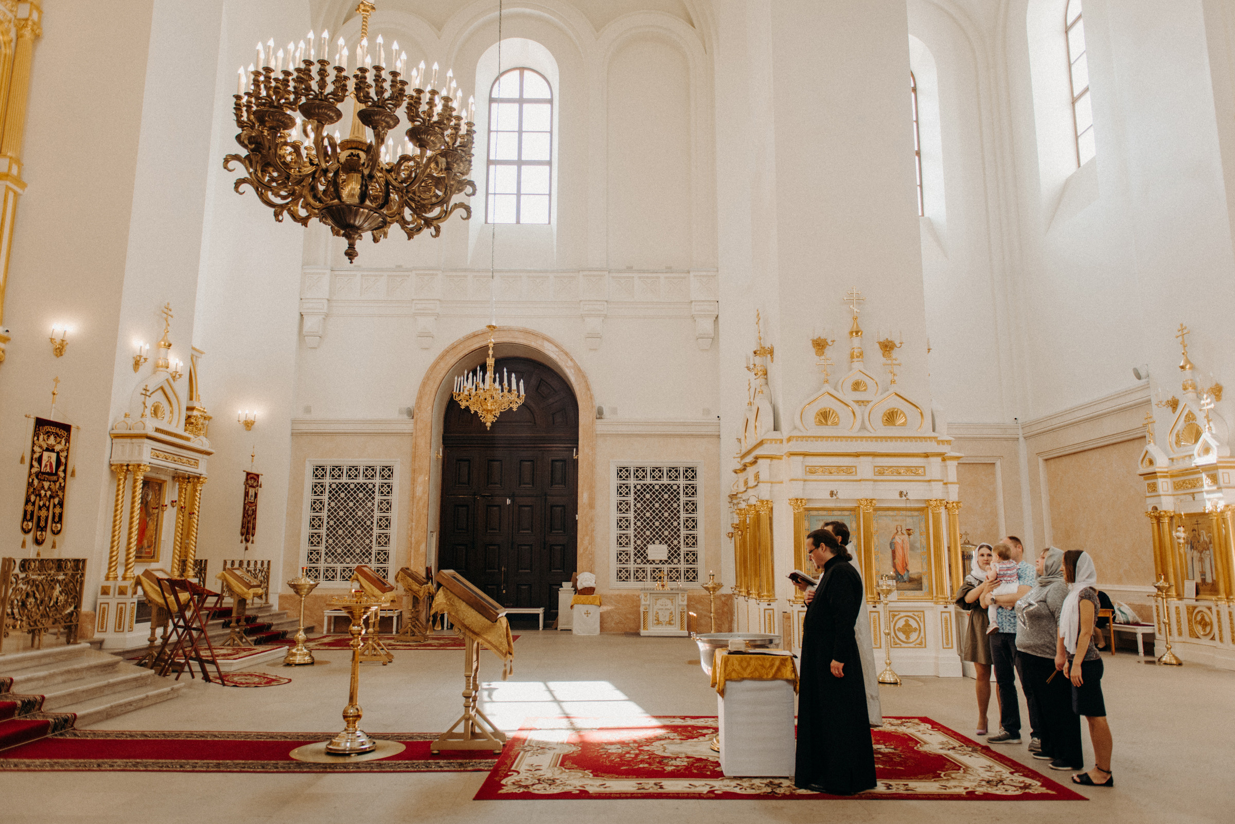 фотограф на крещение, крещение в Екатерининском соборе в городе Пушкин
