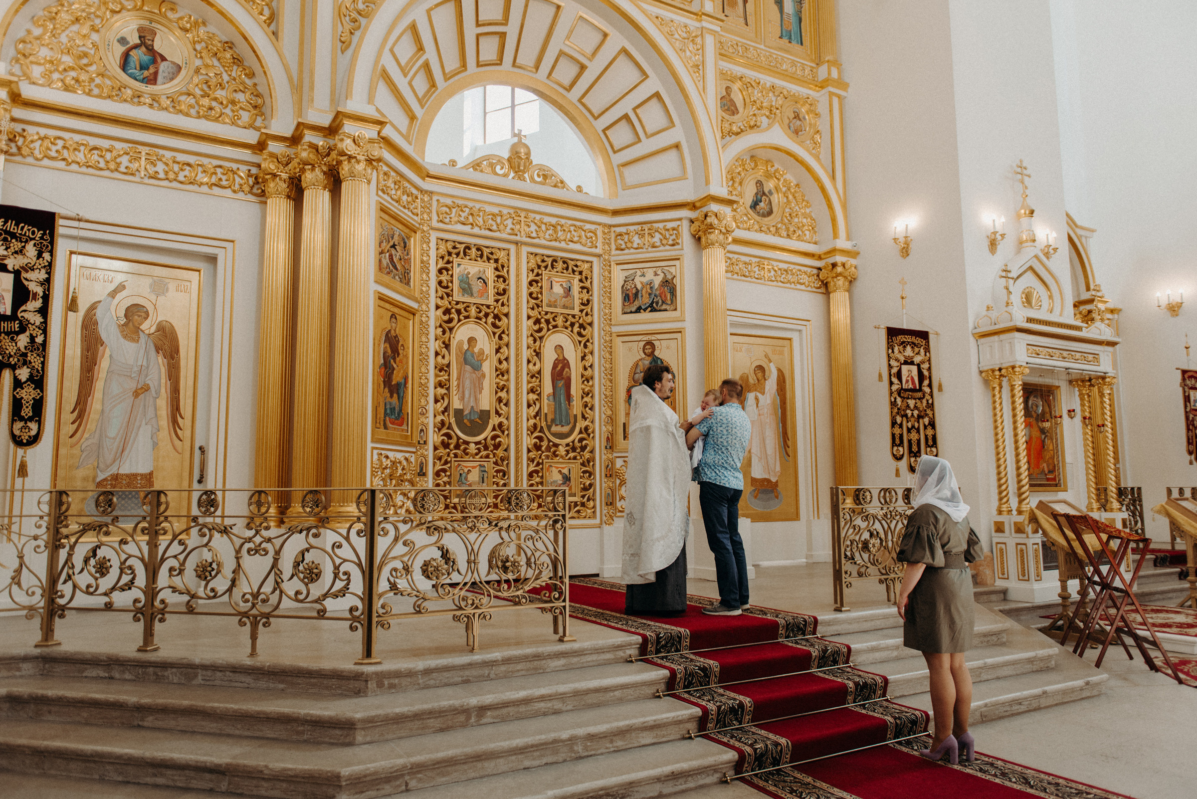 фотограф на крещение, крещение в Екатерининском соборе в городе Пушкин