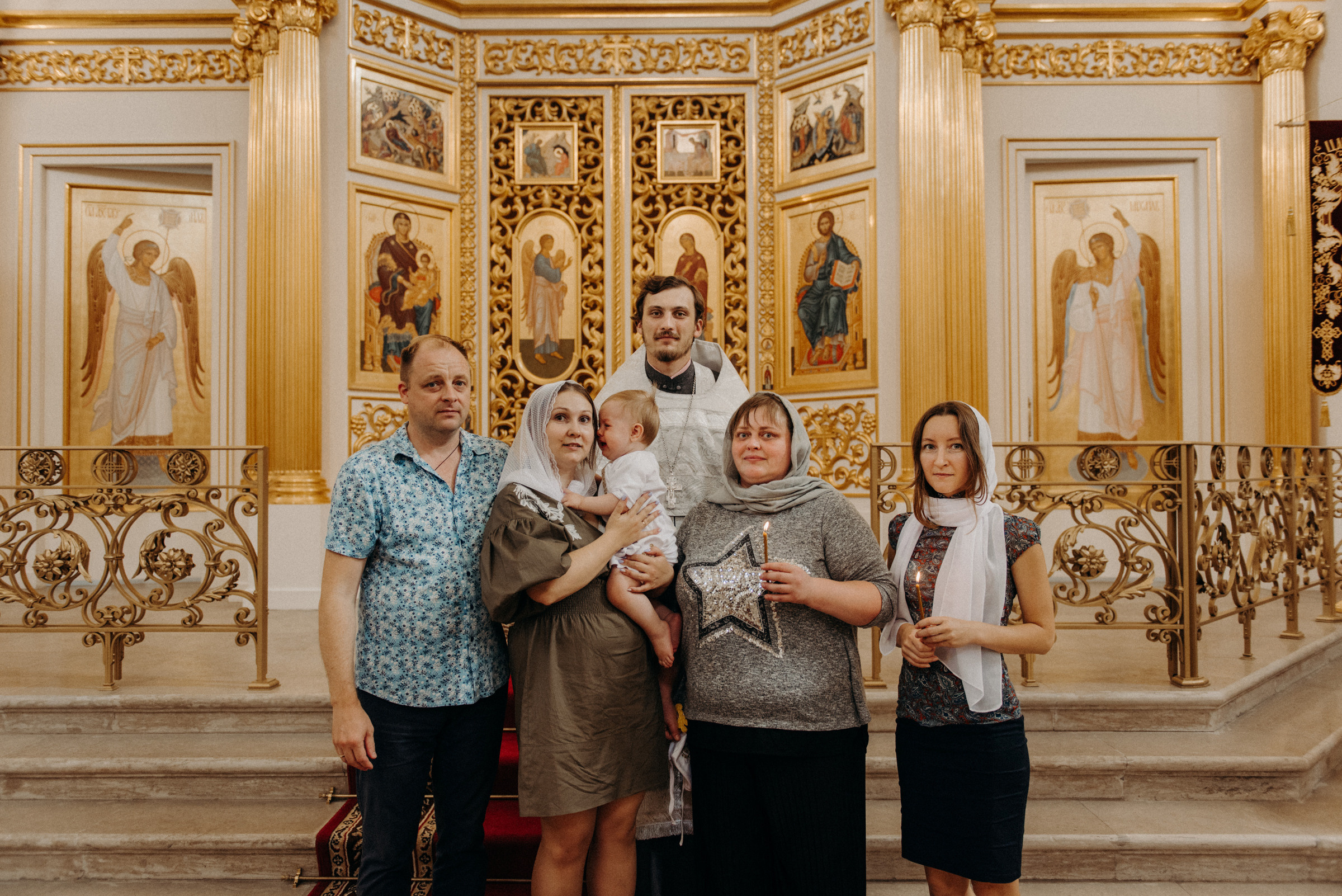 фотограф на крещение, крещение в Екатерининском соборе в городе Пушкин