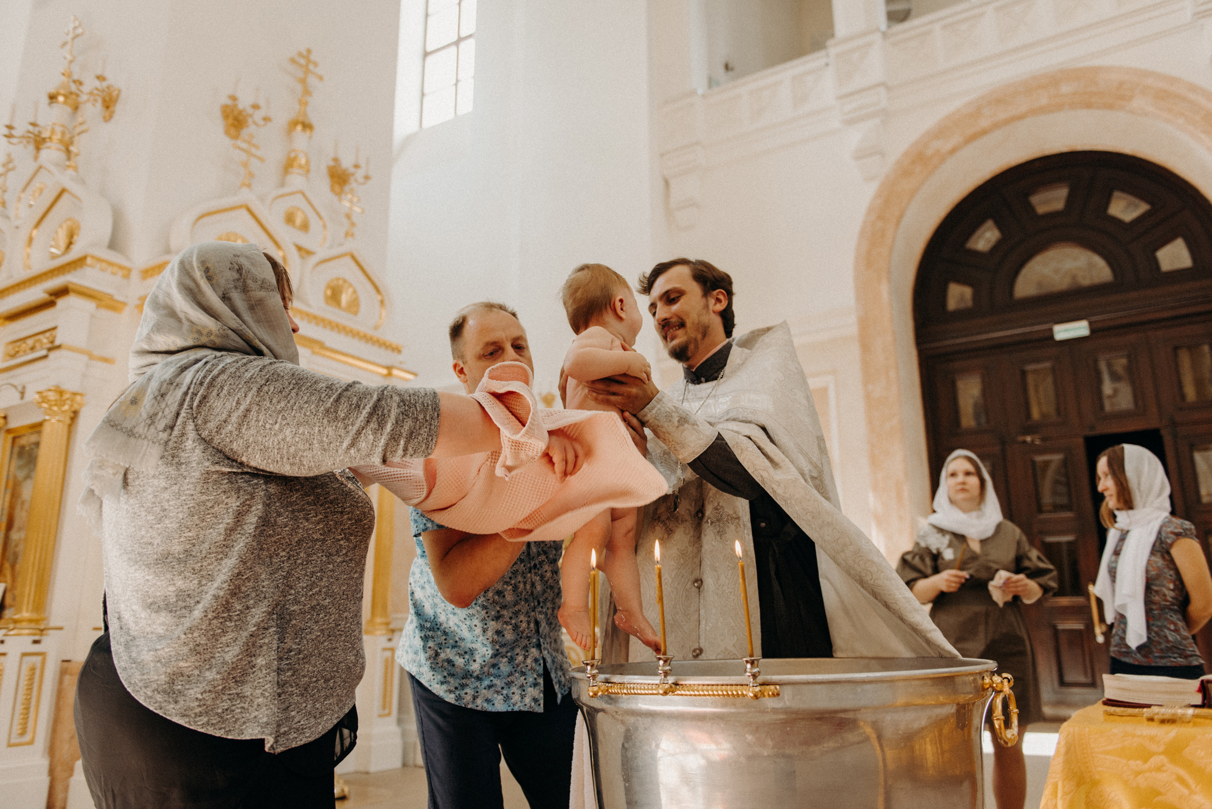 фотограф на крещение, крещение в Екатерининском соборе в городе Пушкин