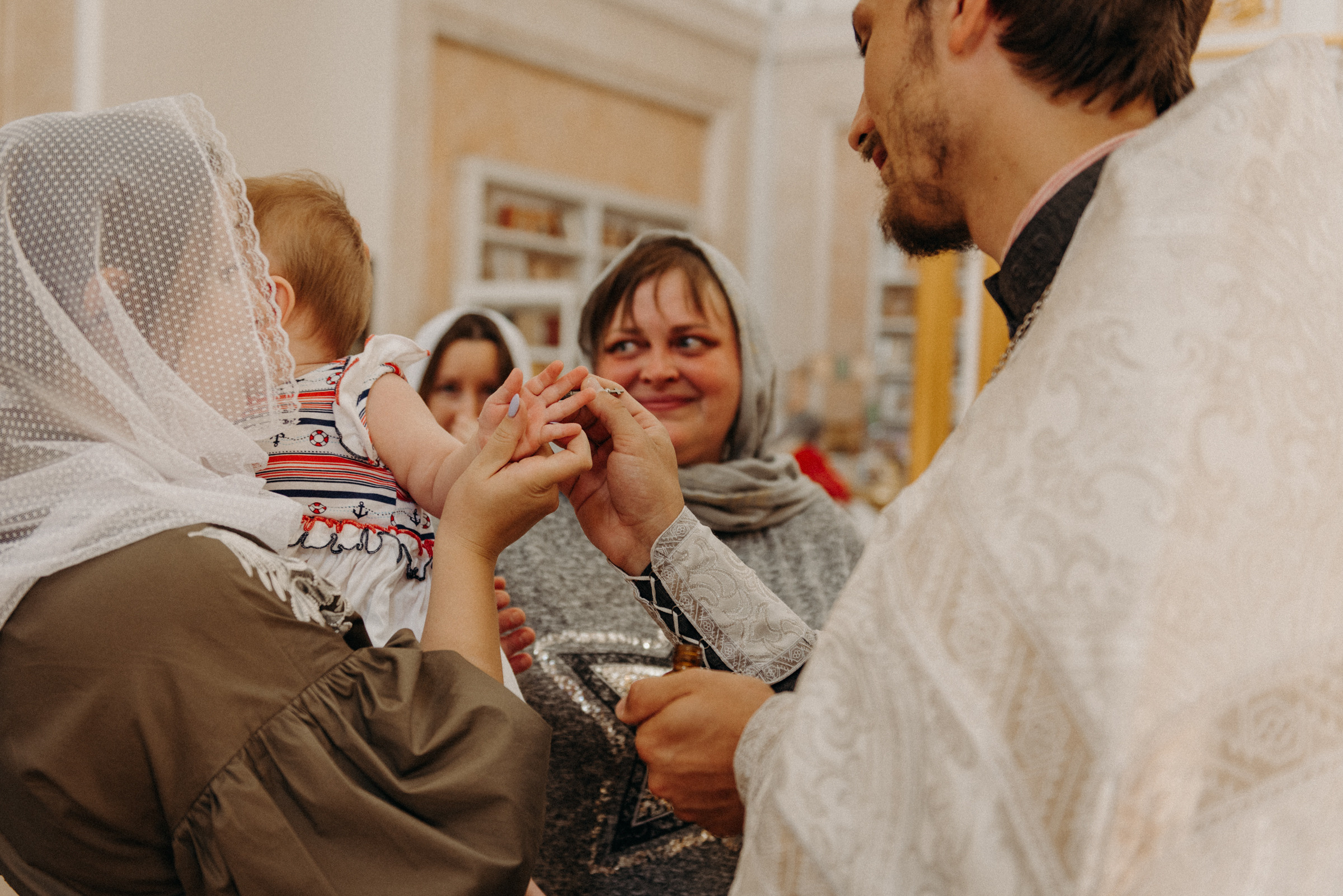фотограф на крещение, крещение в Екатерининском соборе в городе Пушкин