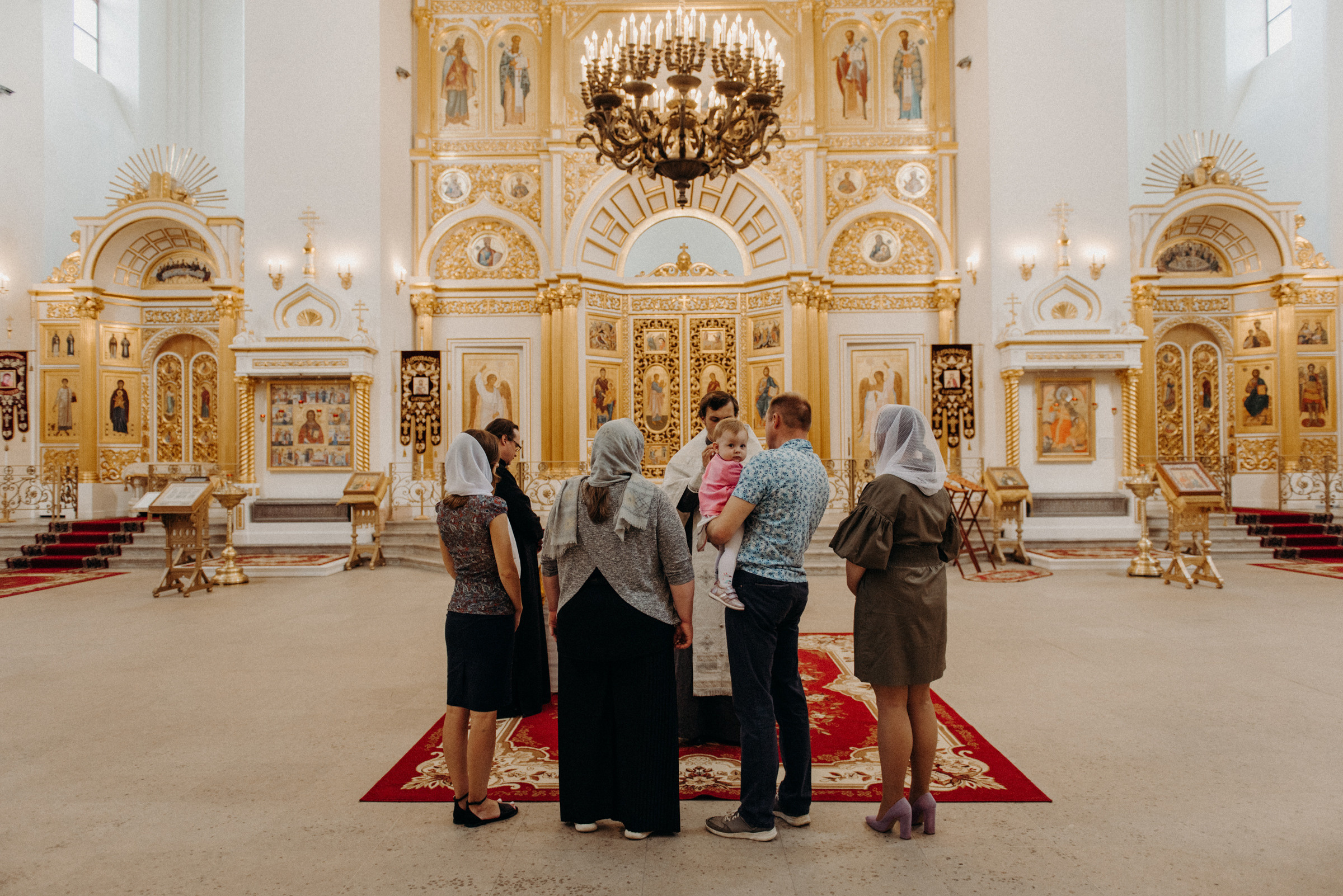 фотограф на крещение, крещение в Екатерининском соборе в городе Пушкин