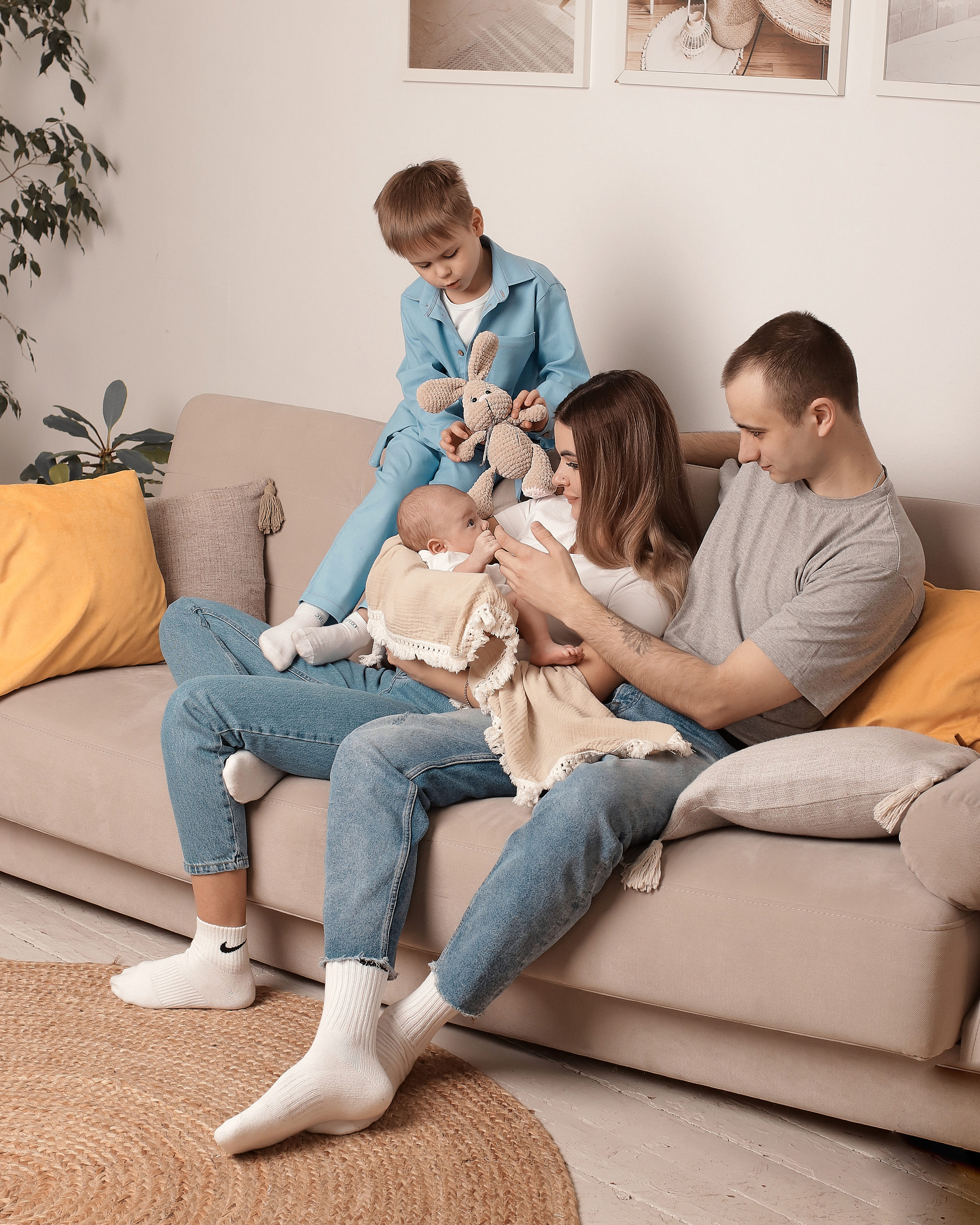 Студийные семейные фотосъемки