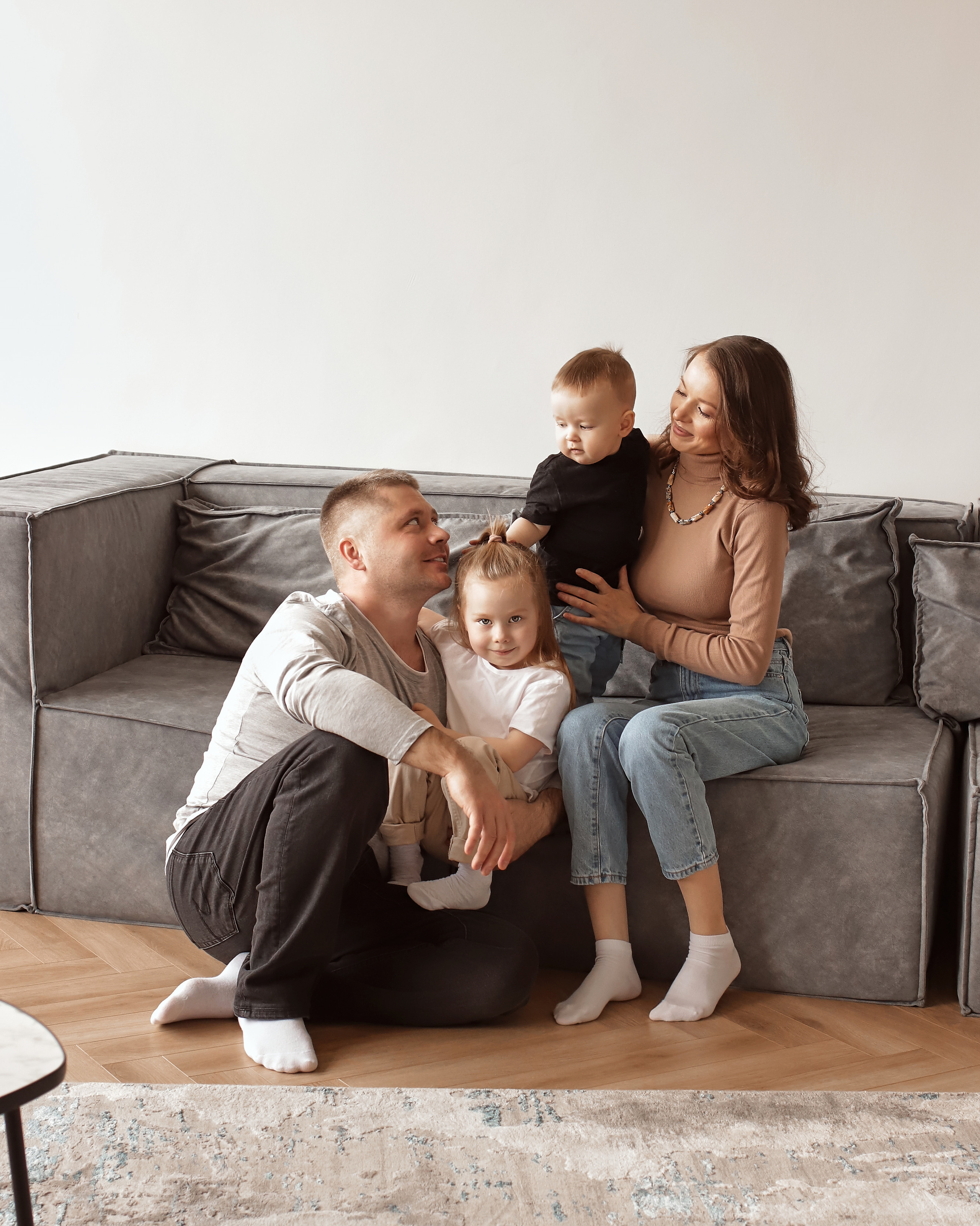 Студийные семейные фотосъемки