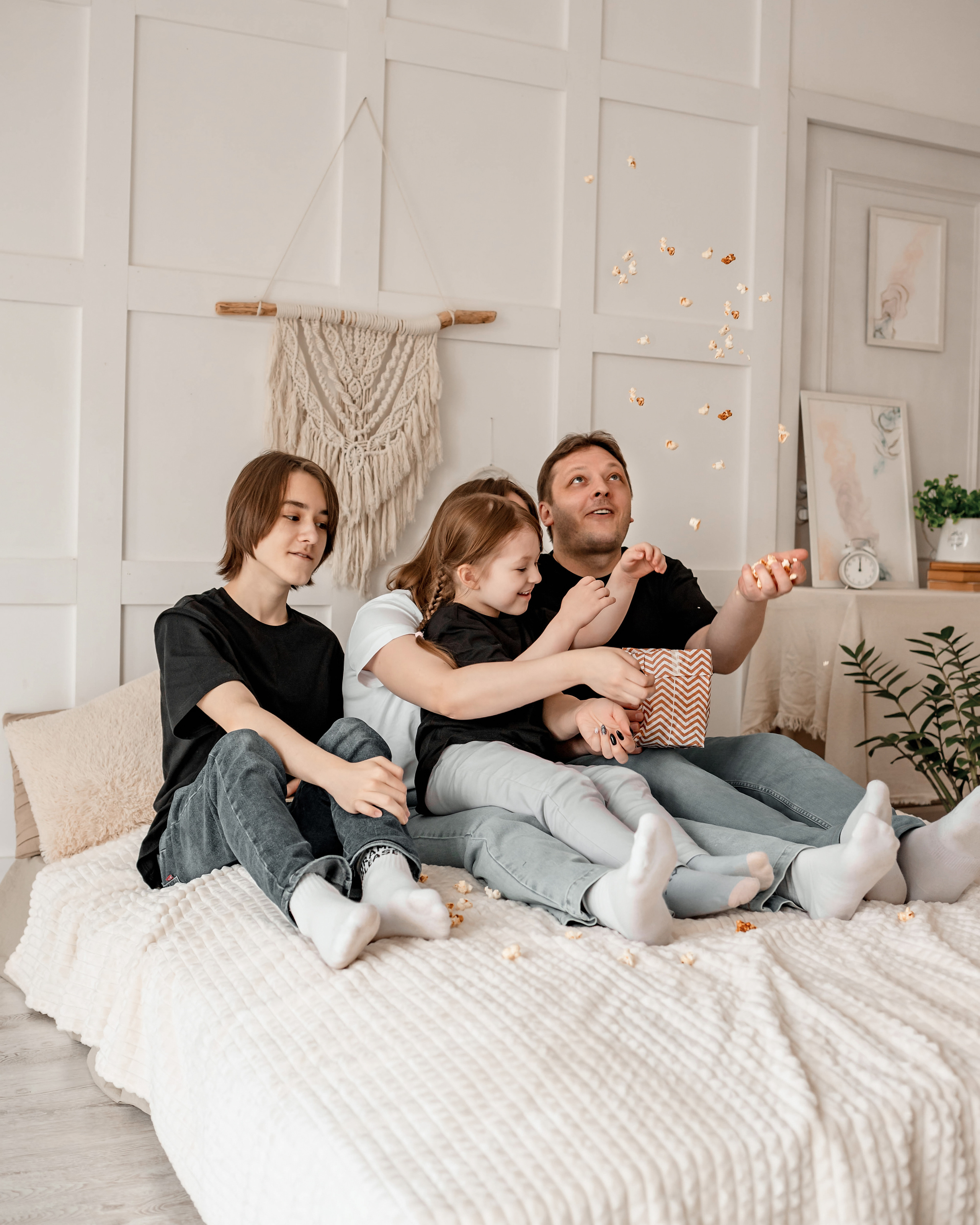 Студийные семейные фотосъемки