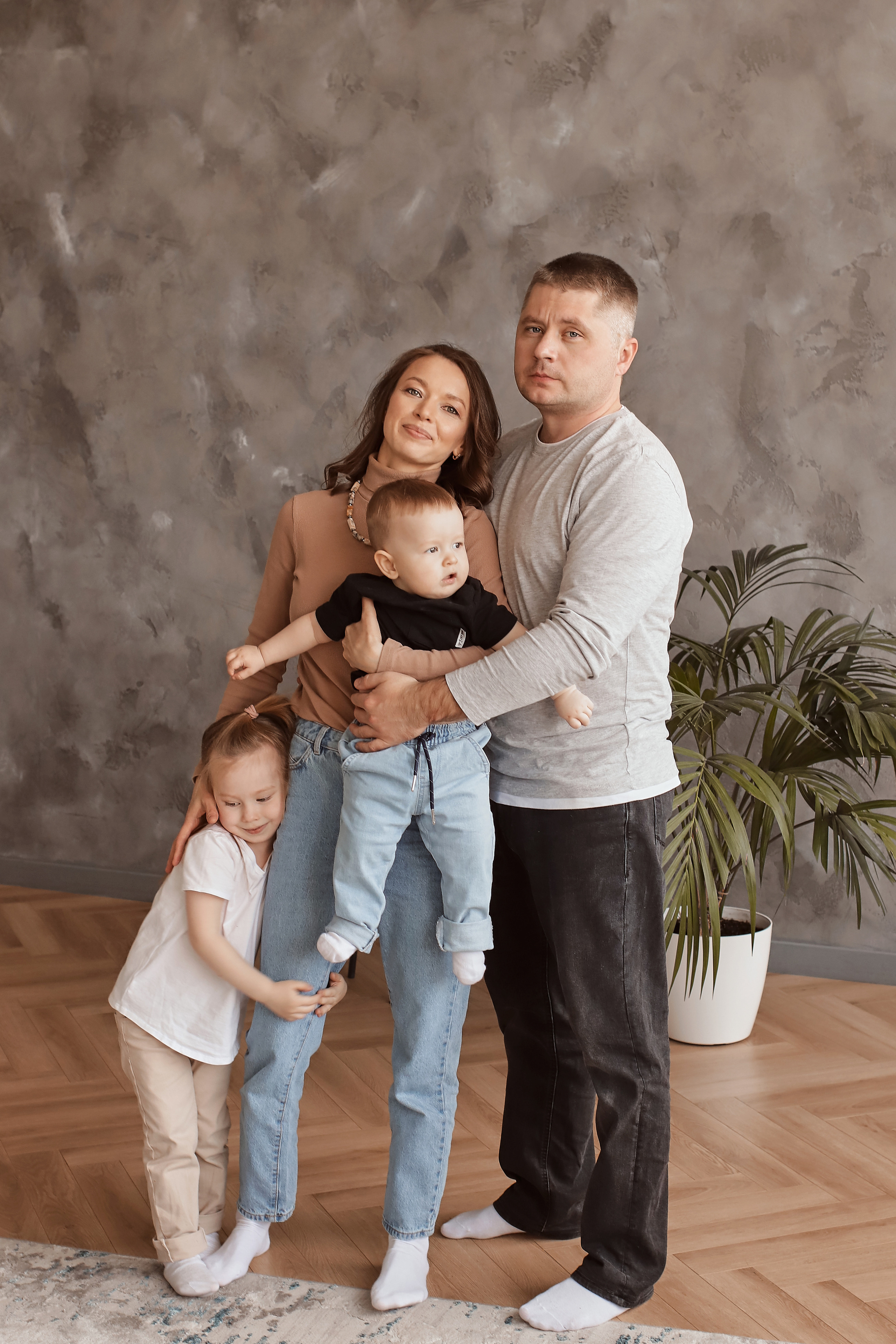 Студийные семейные фотосъемки