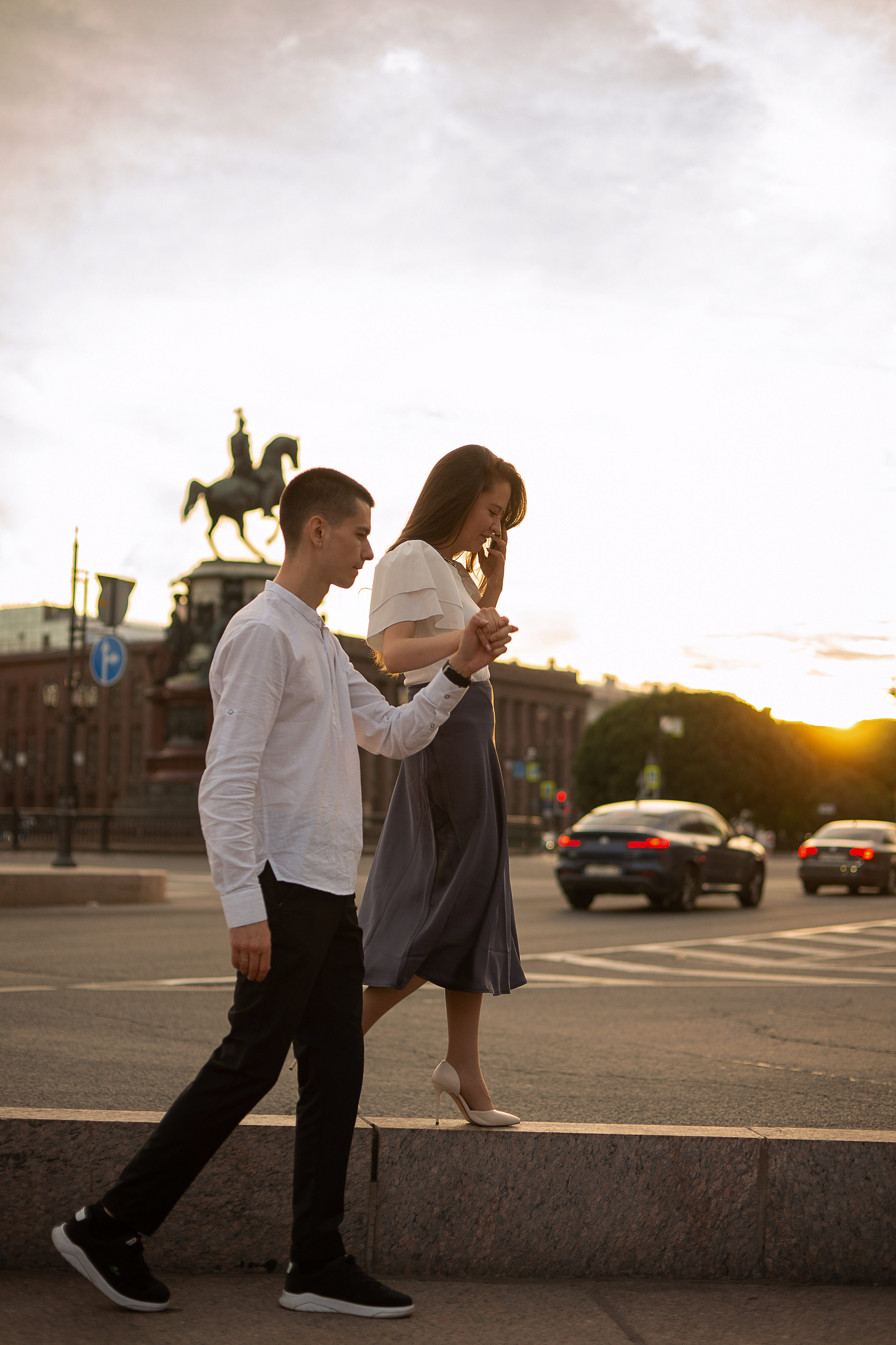 Максим и Неля. Семейный фотограф в Санкт-Петербурге Саша Кактус