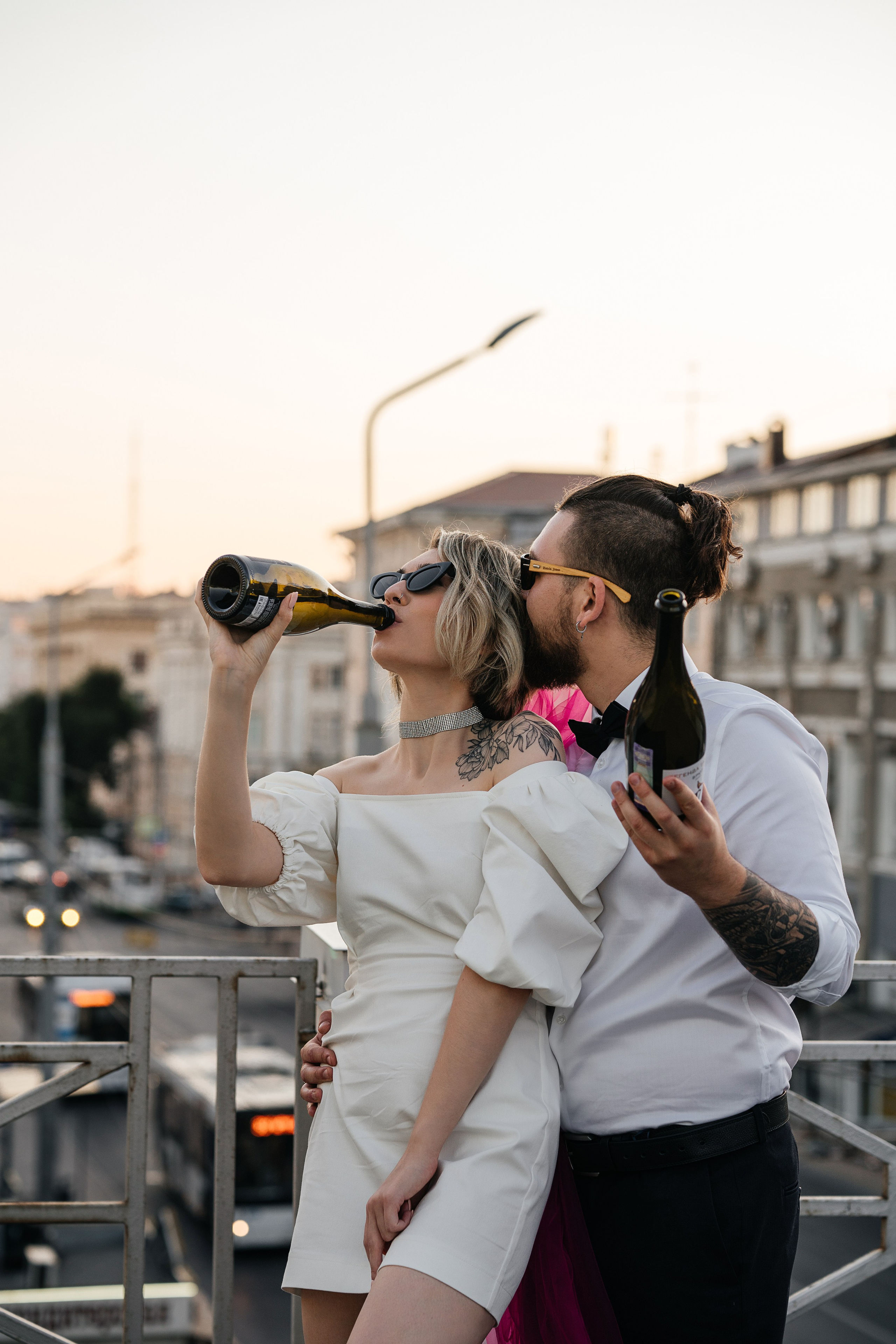 Свадебная прогулка по городу. Денис и Кристина. Свадебный и семейный фотограф Надежда Соловьева
