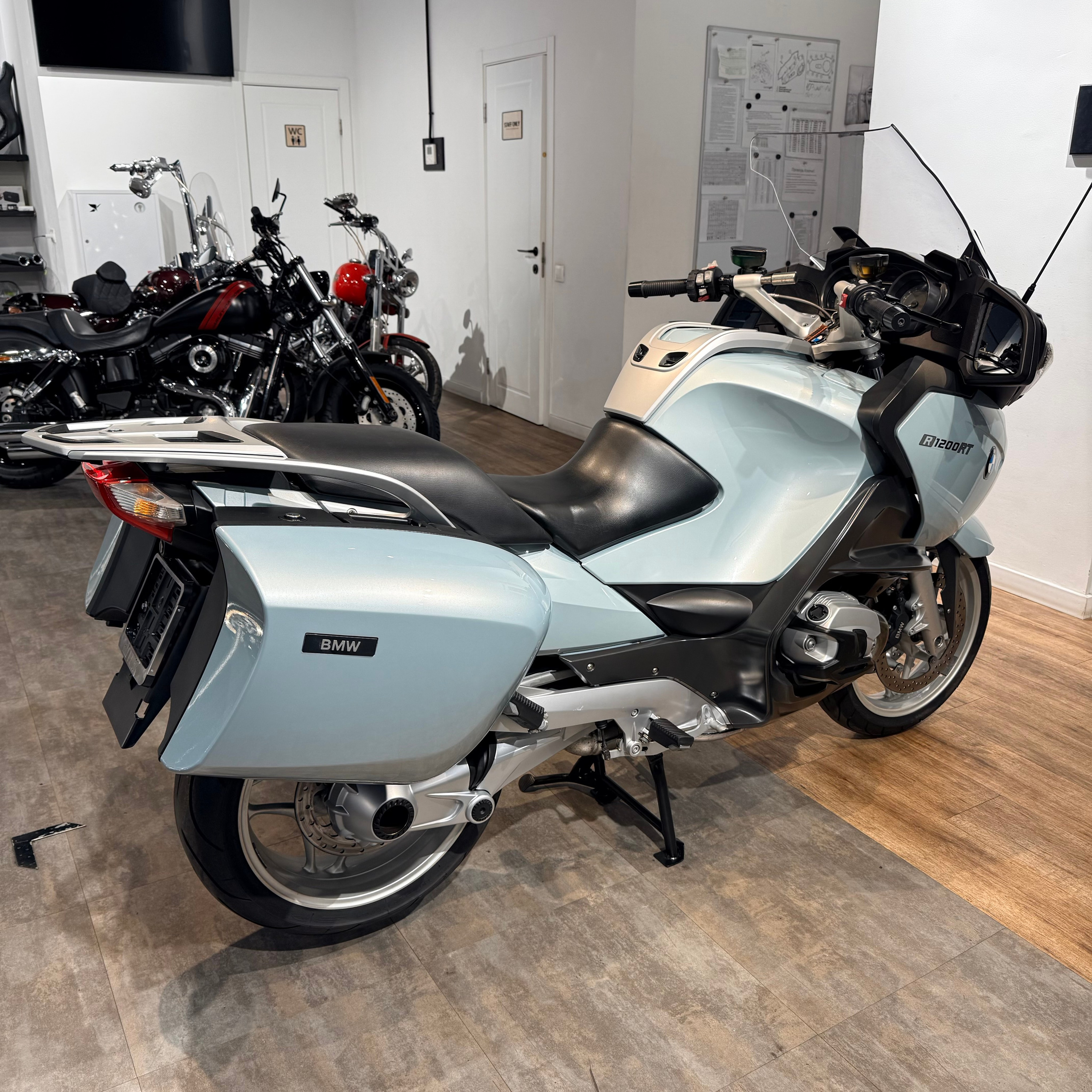 2010 ВМW R1200RТ Oyster Grey Metаlliс (VIN *WВ10*9636). Hello Davidson, Москва. Только хорошие мотоциклы…