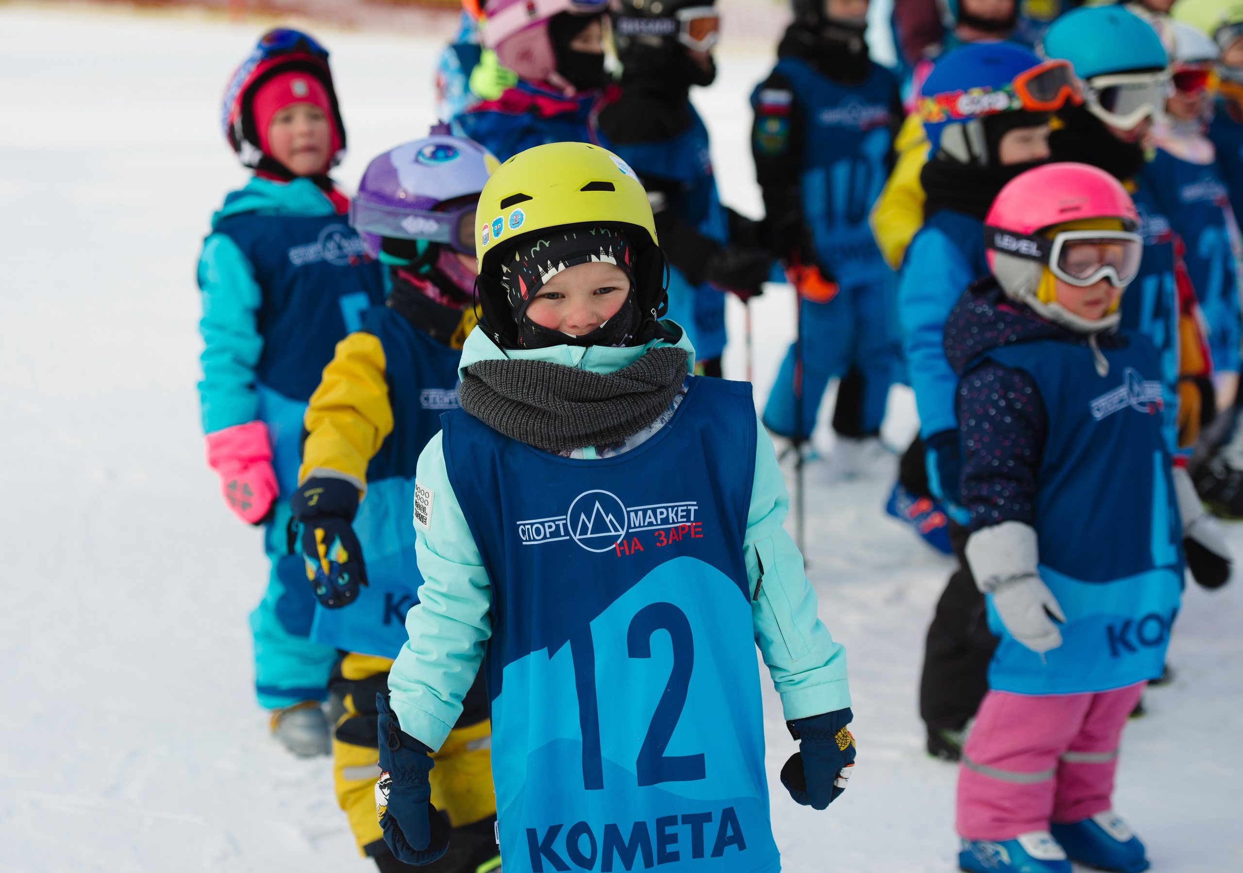 Детские соревнования/Лыжи. Фотограф Мария Каюрова