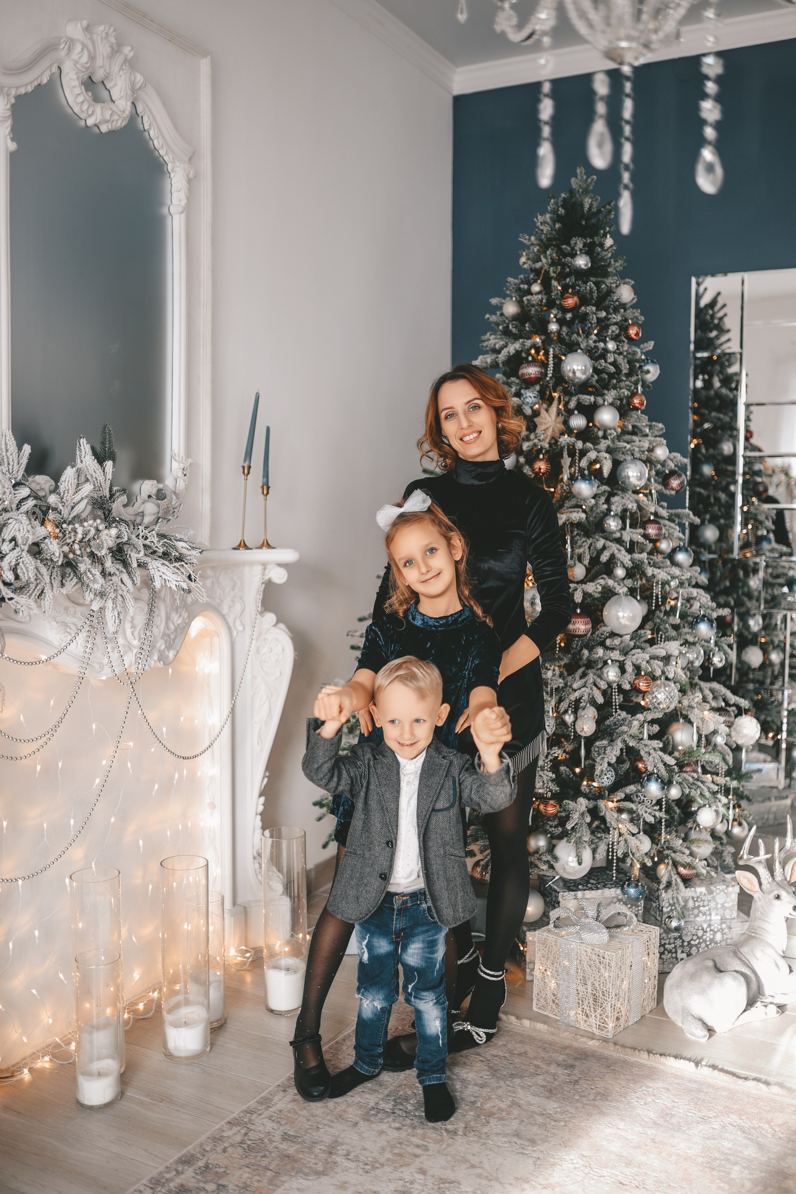 Счастье у ёлки. Мария Добычина — профессиональный фотограф Крыма, Ялты и Севастополя