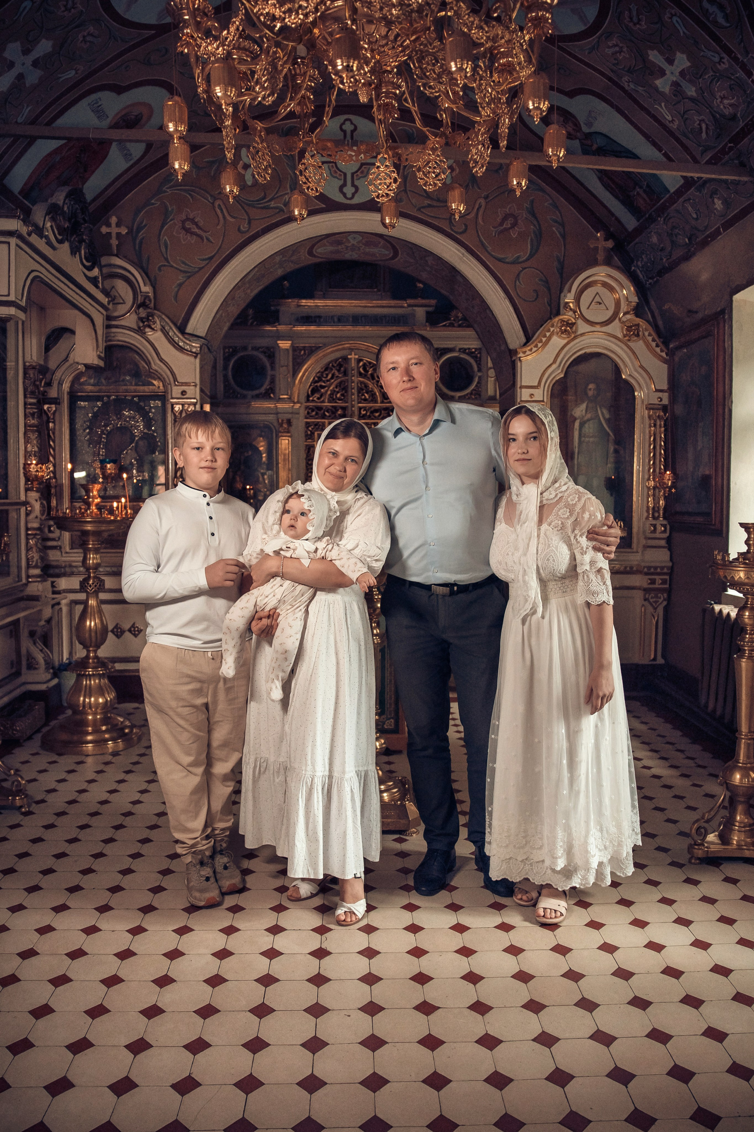 Таинство крещения. Семейный и детский фотограф в Москве Орешина Юлия