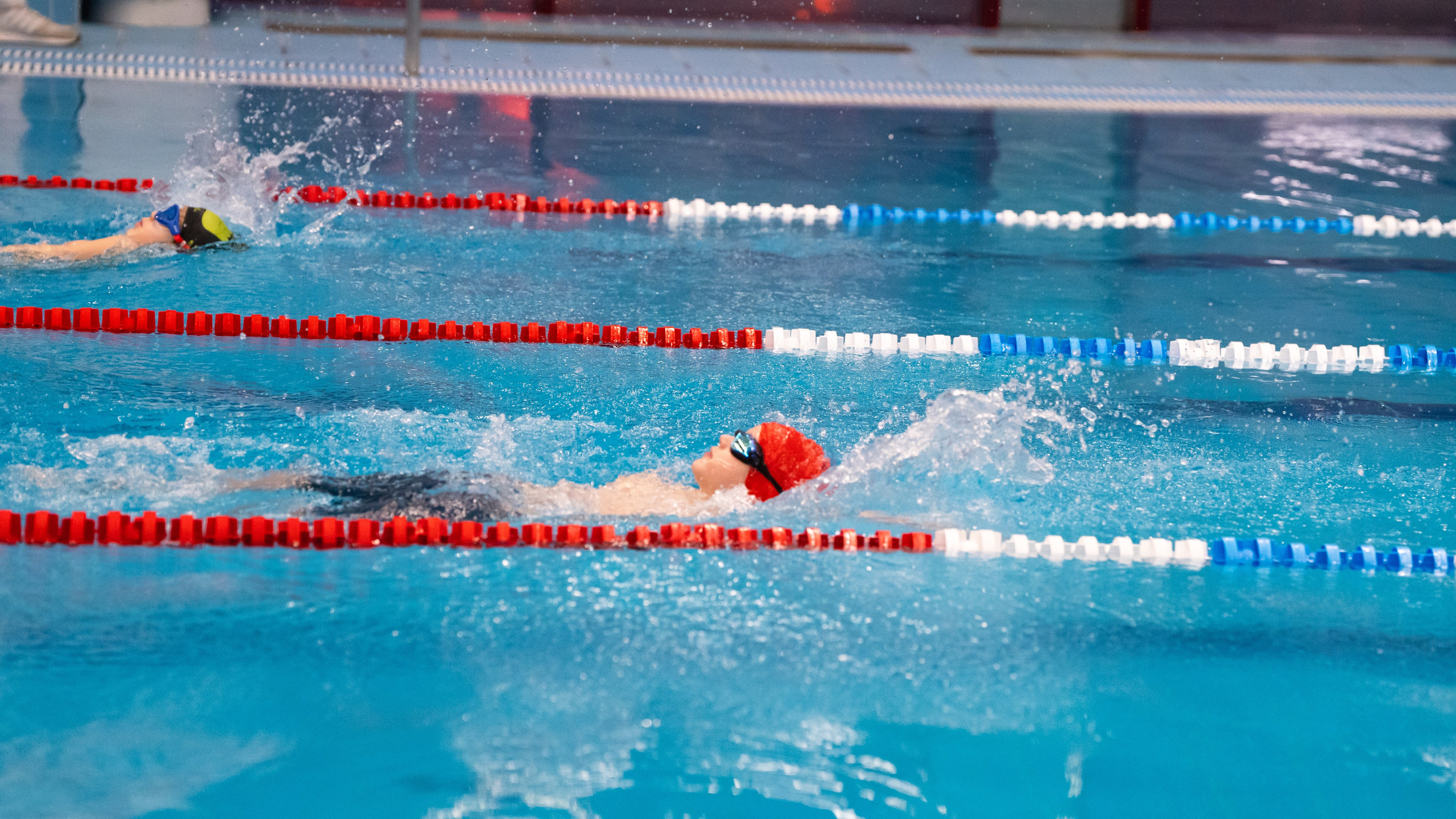 Открытый новогодний турнир по плаванию «Сила воды», 2025. Фотограф и видеооператор Екатерина Гнатюк