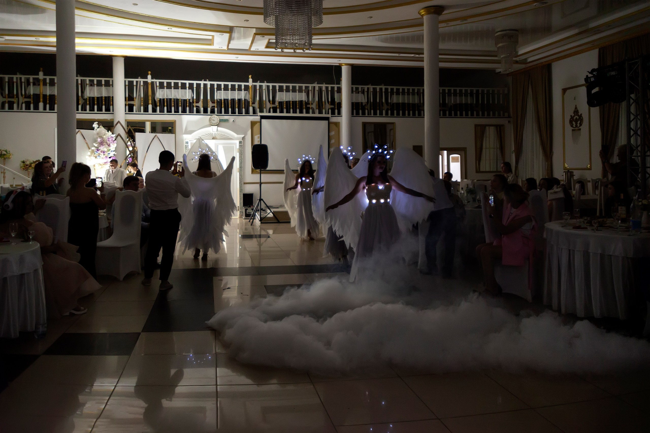 Тяжёлый дым на свадебном банкете в Ульяновске