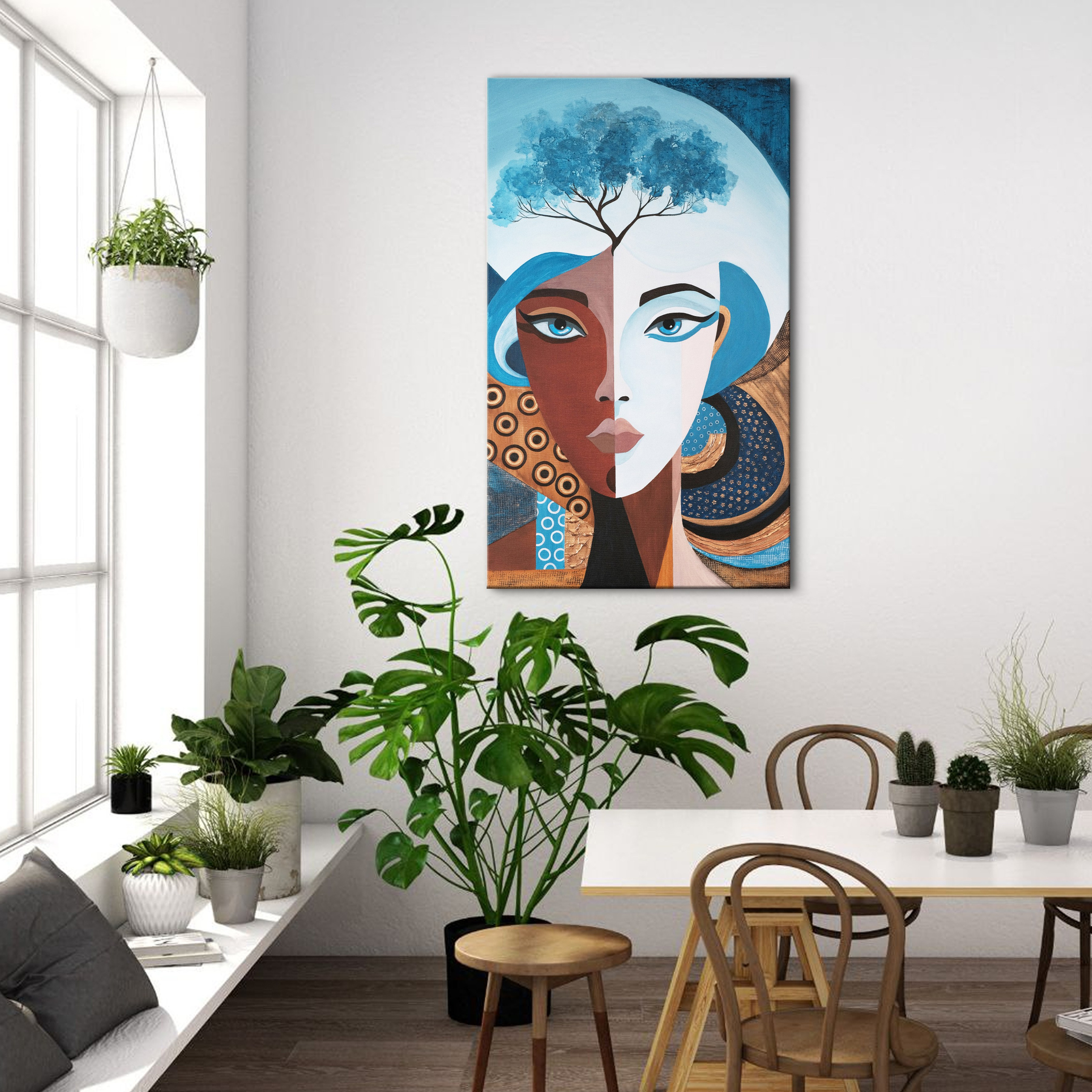 Дуальность. Художник Анастасия Кисткина, Петербург