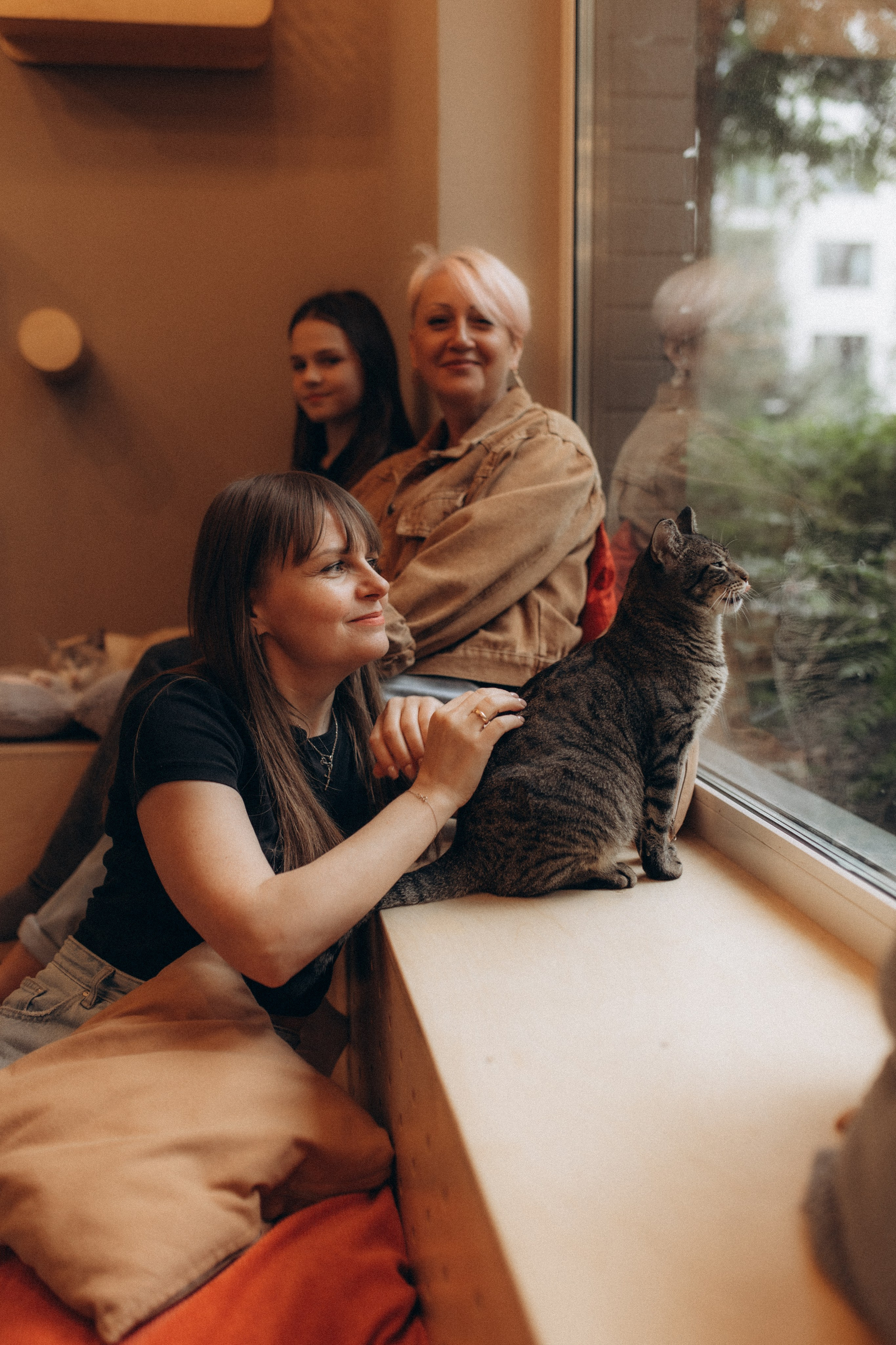 Прогулка по городу, осень. Семейный фотограф lifestyle в Новосибирске Елена Шпилевая