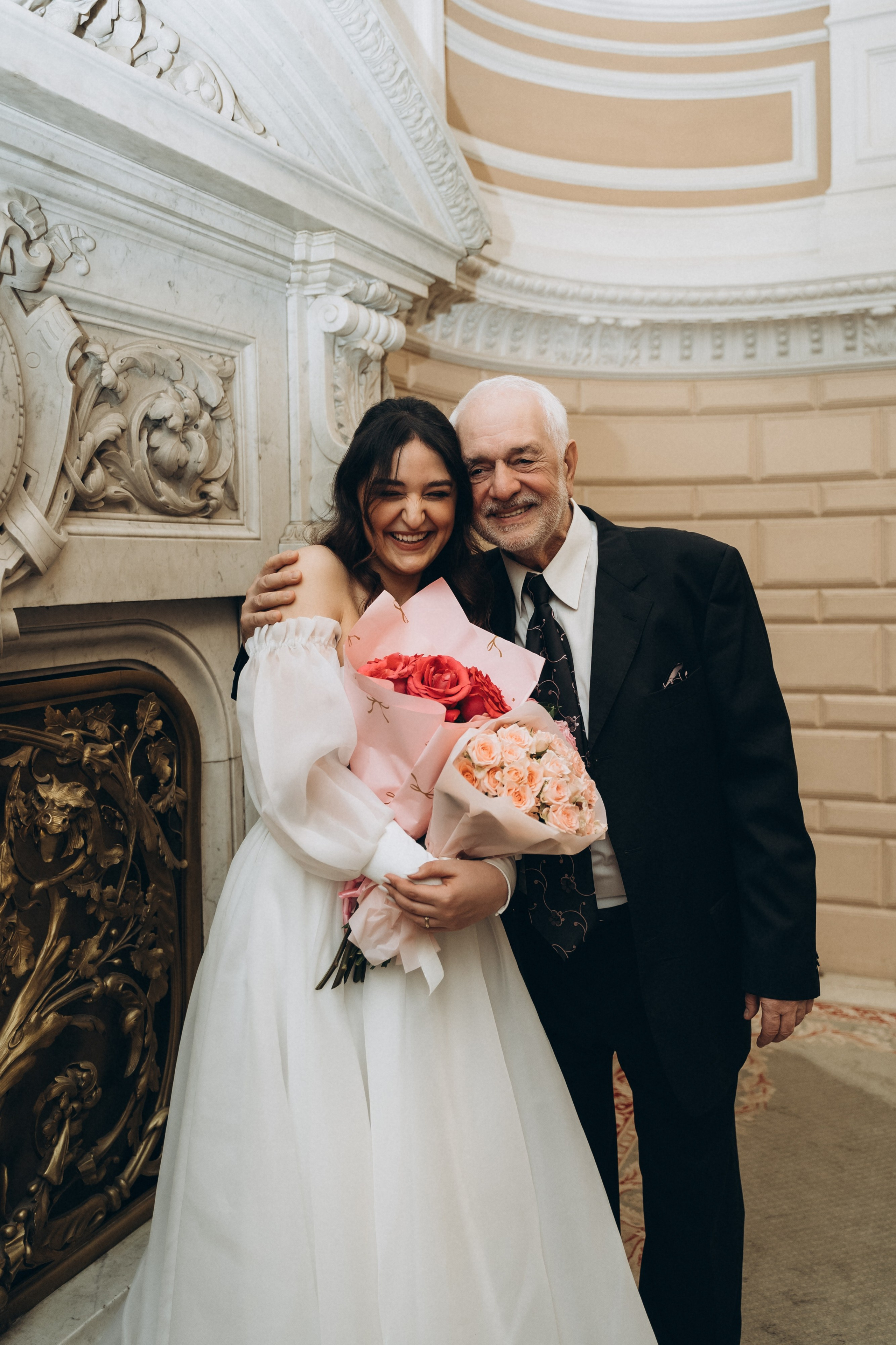 Любовь в 1-м Дворце Бракосочетания. Фотограф в Санкт-Петербурге — Лучина Екатерина