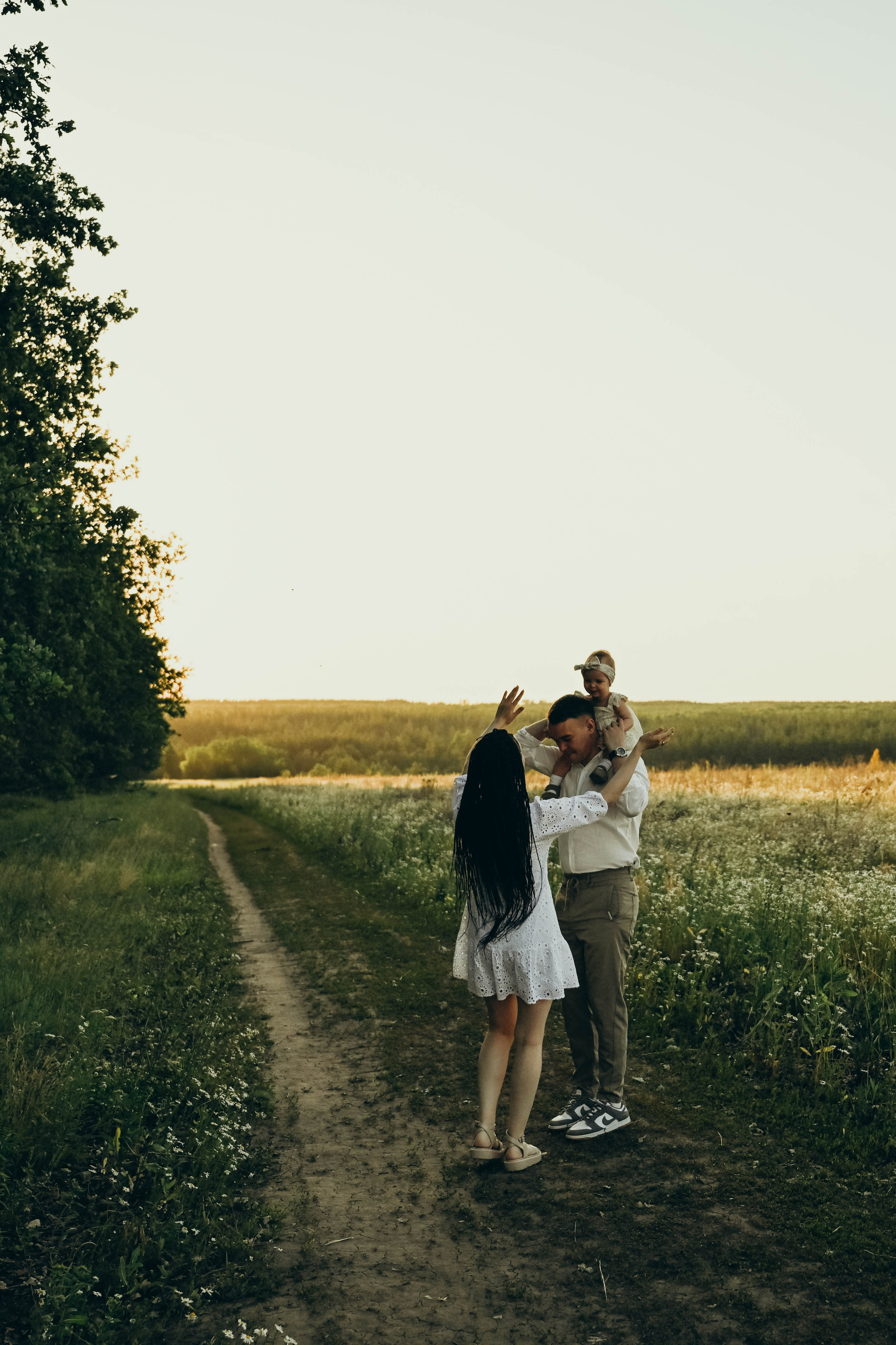 Ромашковое поле. Семейный фотограф в Москве Люберцах Ирина Вронская