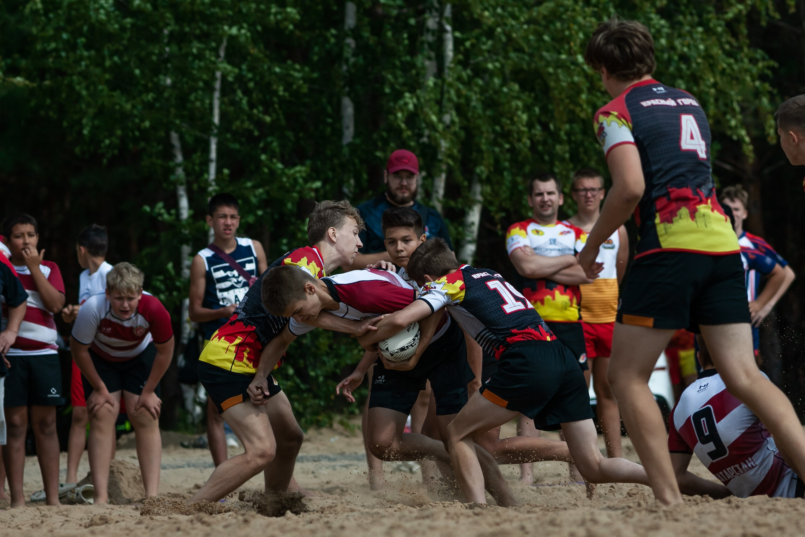 «Кубок «Молота» по пляжному Регби. Фотография