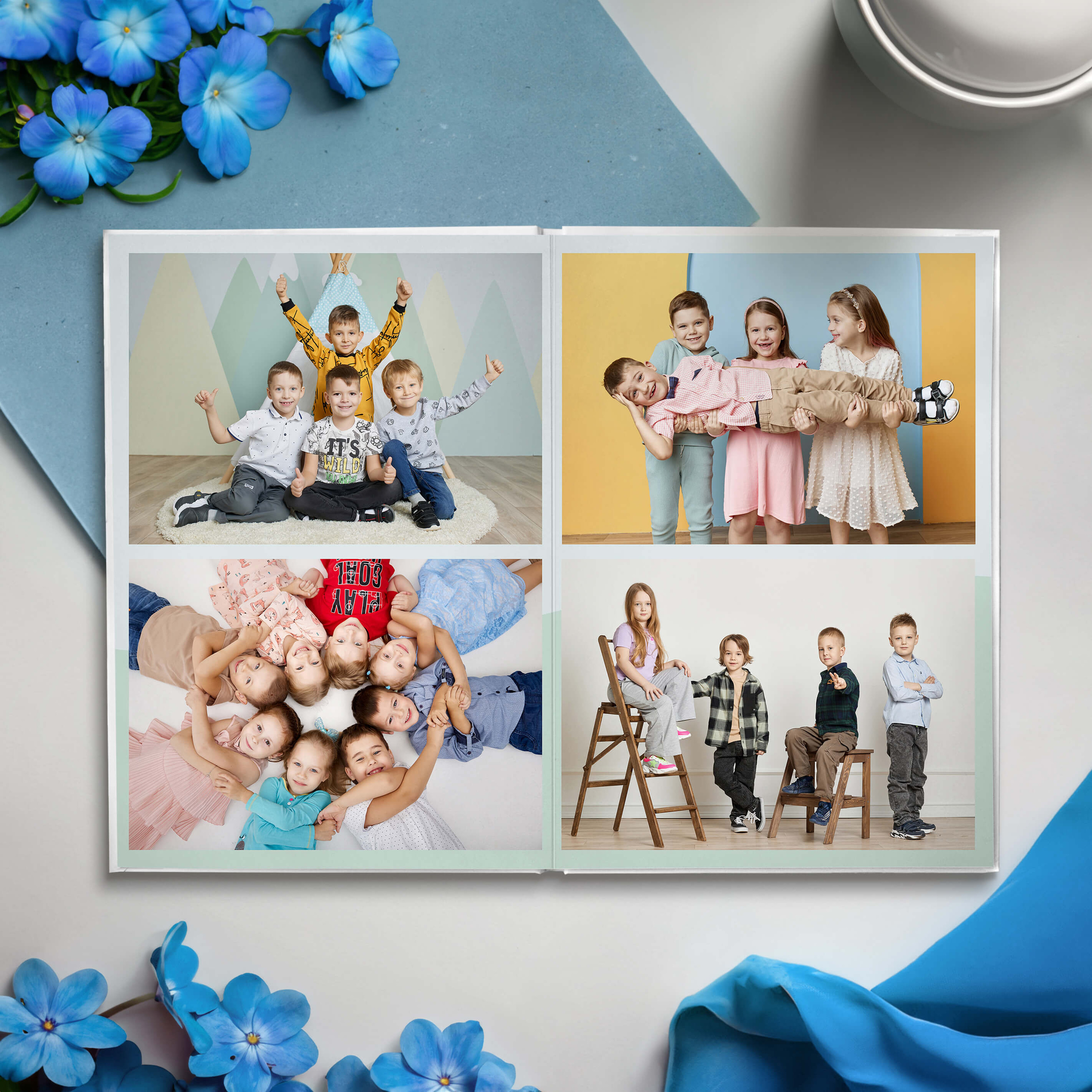 Детский сад Выпускной альбом Кубики. Выпускные альбомы Рязань ЧИЖ