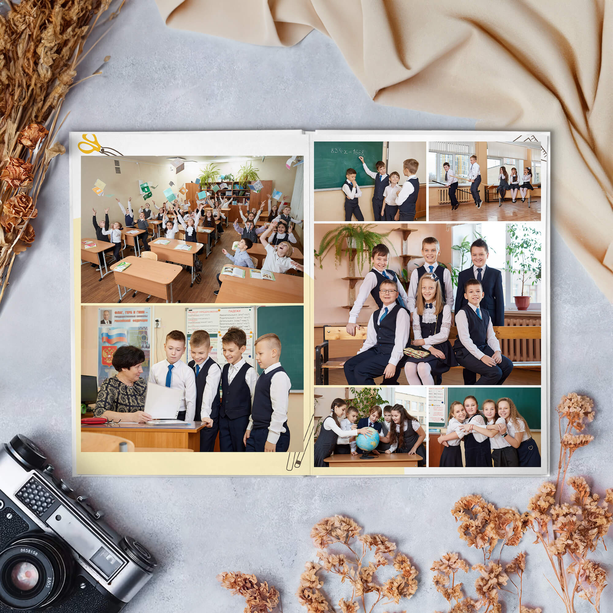 4 класс Выпускной альбом Премиум. Выпускные альбомы Рязань ЧИЖ