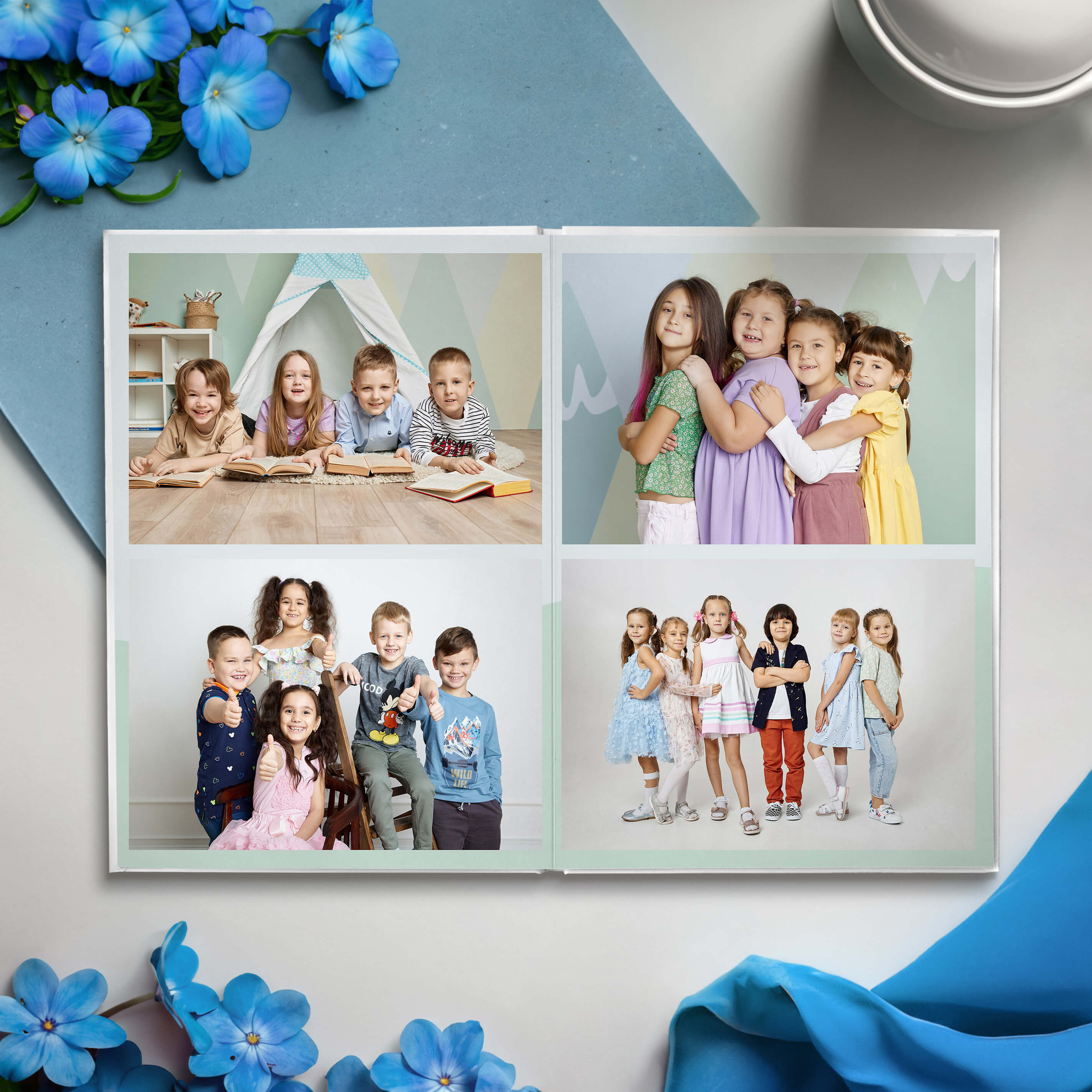 Детский сад Выпускной альбом Кубики. Выпускные альбомы Рязань ЧИЖ