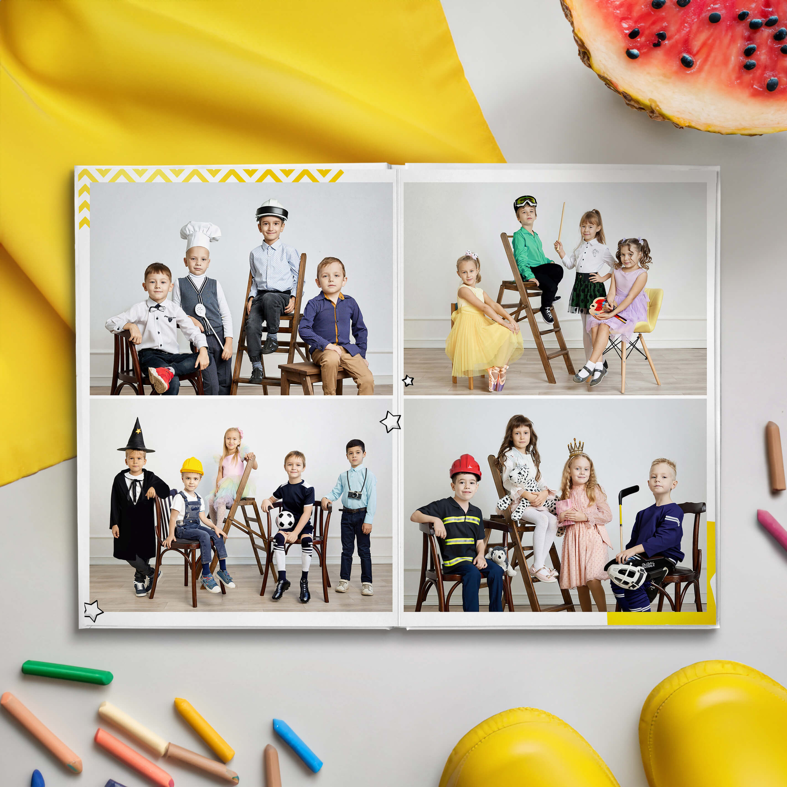 Детский сад Выпускной альбом Мечтатели. Выпускные альбомы Рязань ЧИЖ