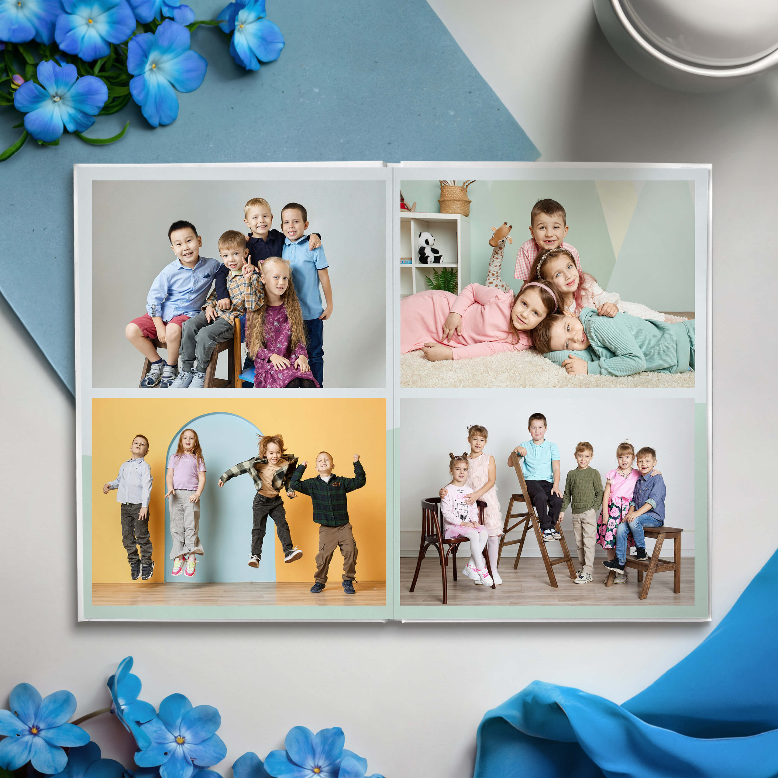 Детский сад Выпускной альбом Кубики. Выпускные альбомы Рязань ЧИЖ