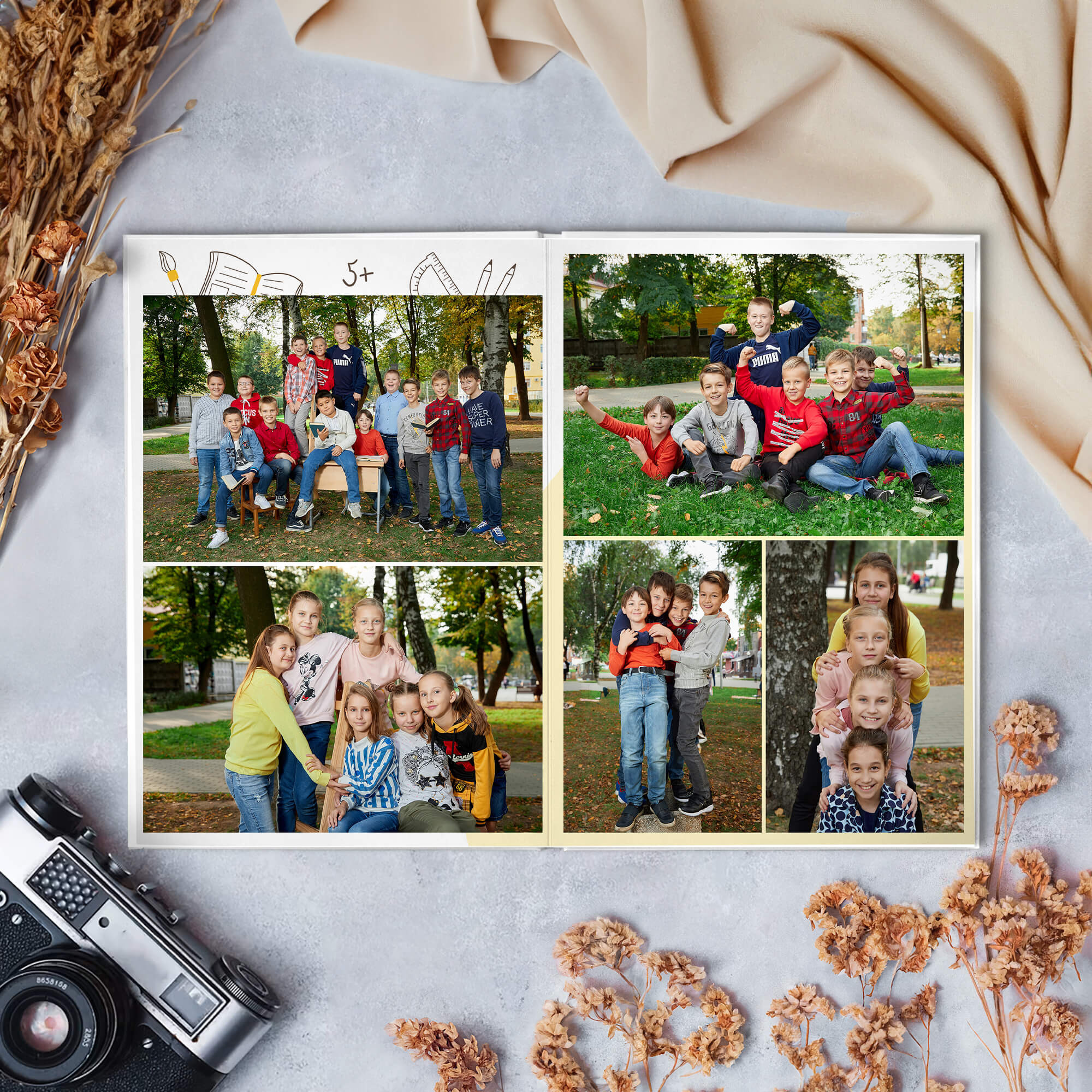 4 класс Выпускной альбом Премиум. Выпускные альбомы Рязань ЧИЖ