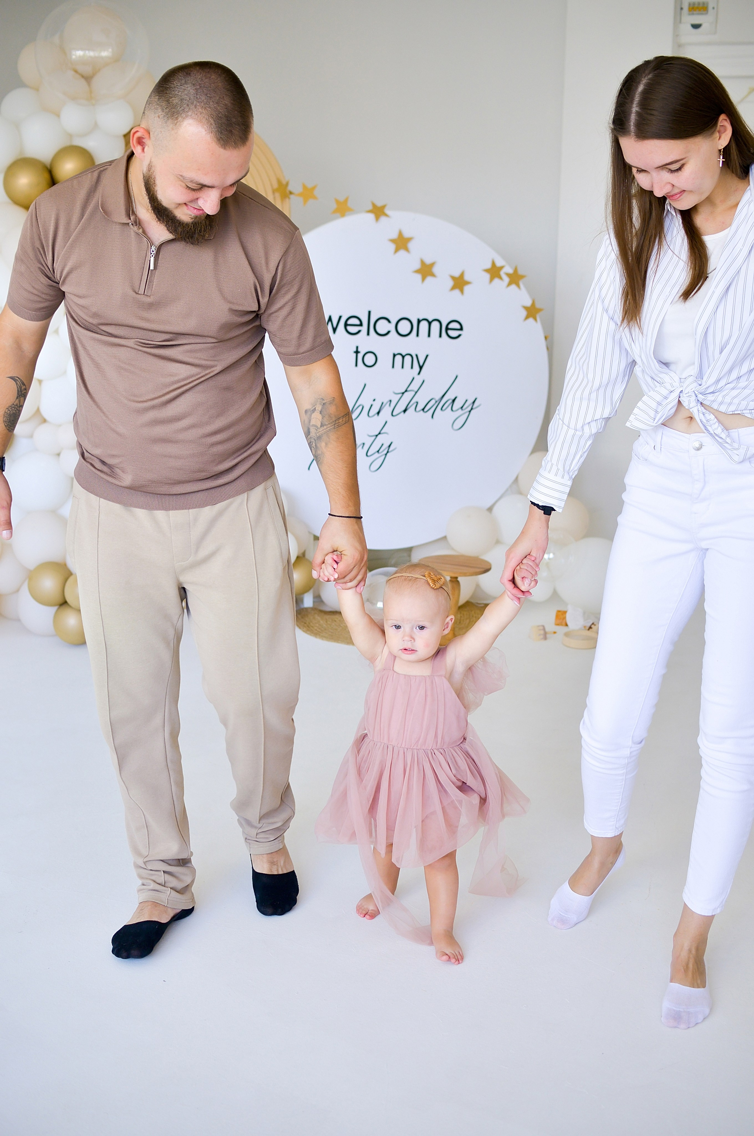 Детская семейная фотосессия на годик. Фотограф новорожденных Краснодар Малышенко Надежда