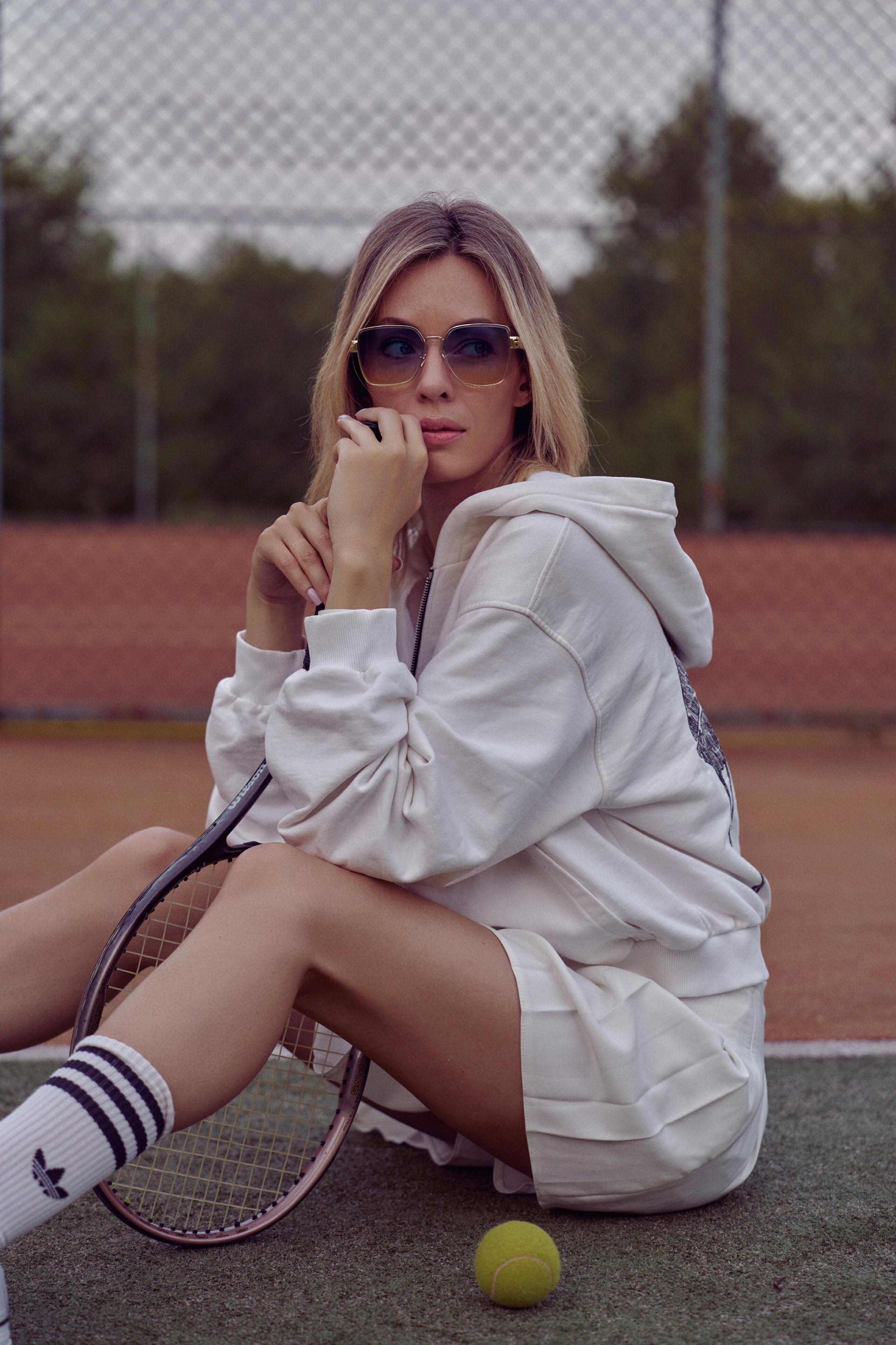 Теннисный корт. Фотограф