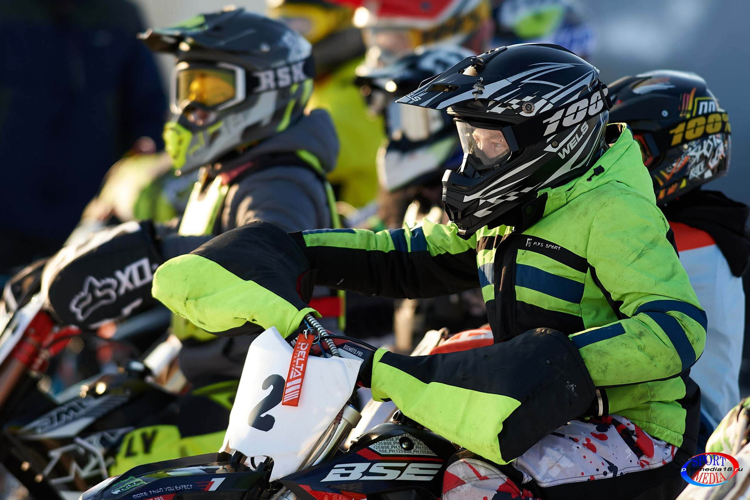 3 этап Кубка Удмуртской Республики по мотокроссу. Воткинск 23.02.2025. Спортивный репортажный фотограф в Ижевске Сергей Мерзляков